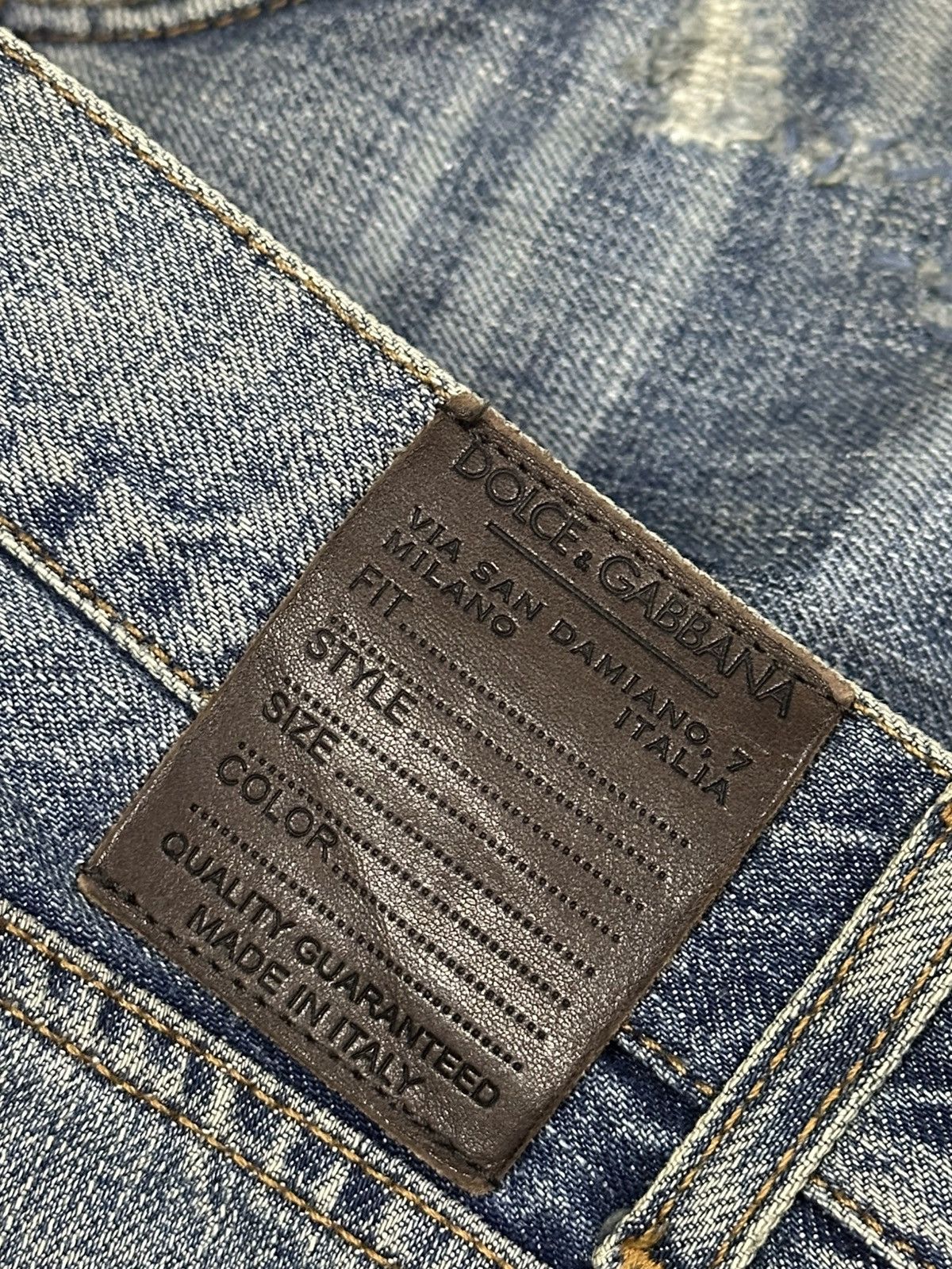 Dolce & Gabbana Dolce & Gabbana Style Distress. Size US 34 / EU 50 - 9 Thumbnail