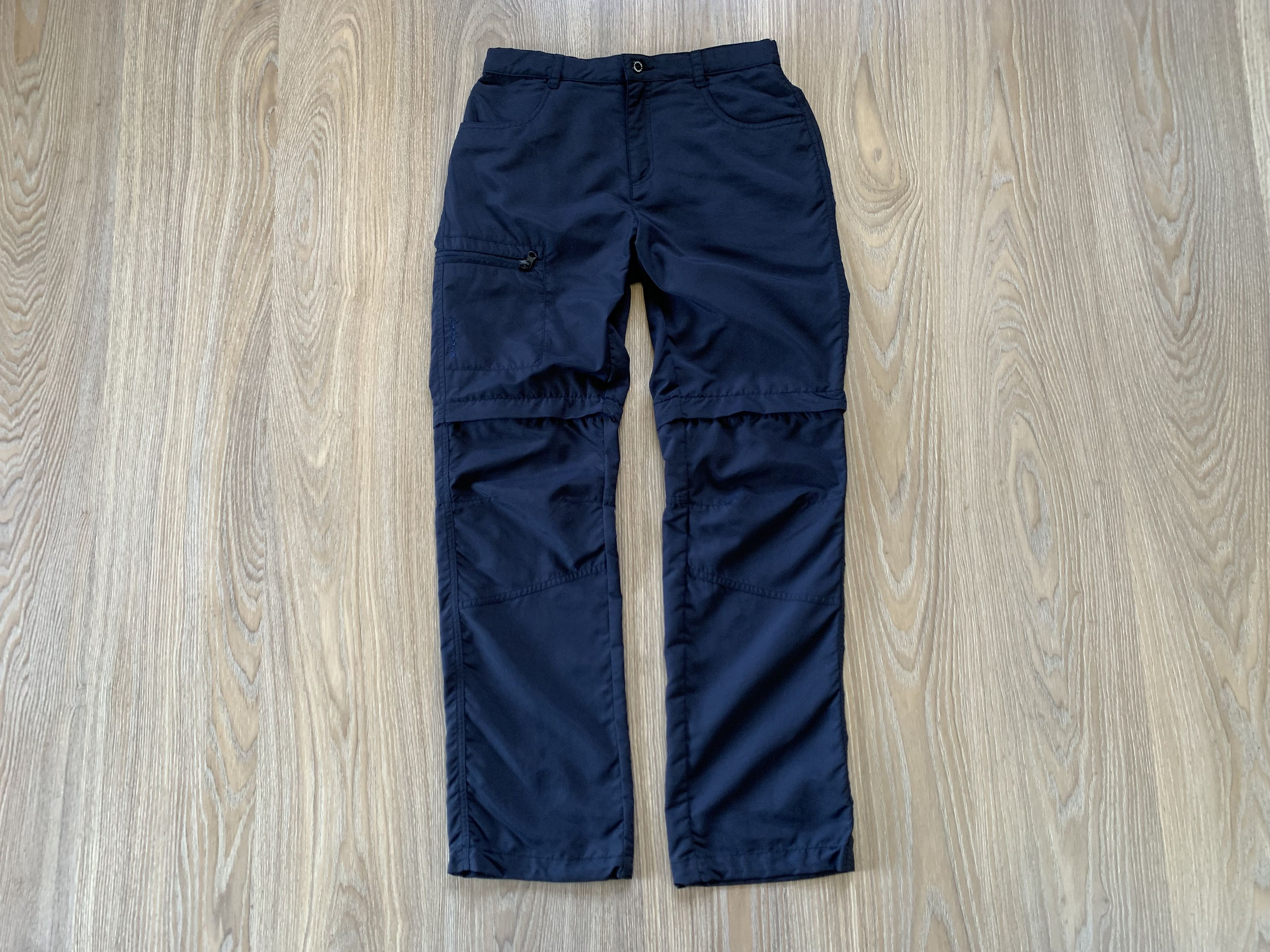 Sports Specialties Youth Icepeak Zip-Off Navy Hiking Cargo Pants Size 24" / US 00 / IT 34 - 2 Thumbnail