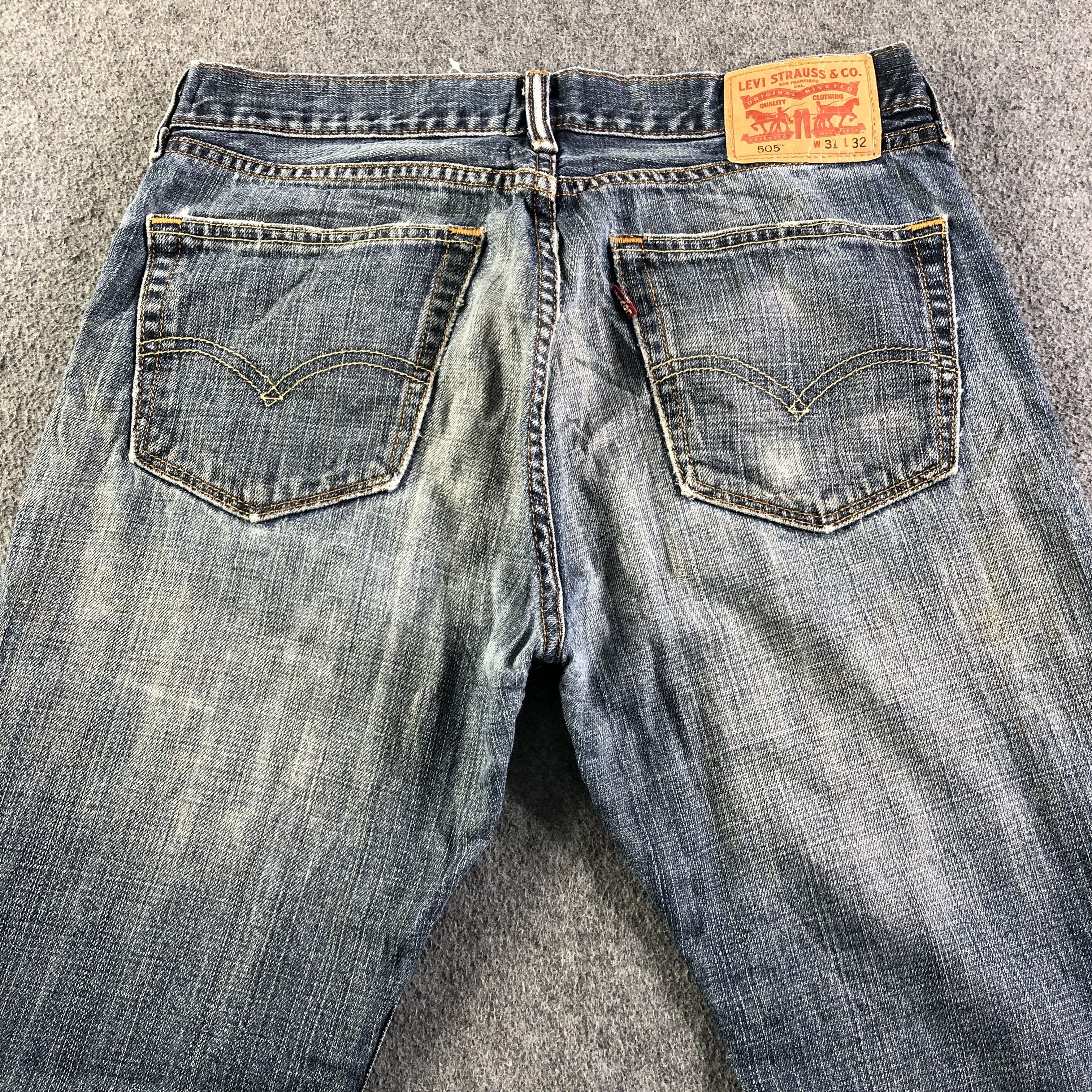 Levi's Vintage Levis 505 Jeans-J4109 Size US 33 - 4 Thumbnail