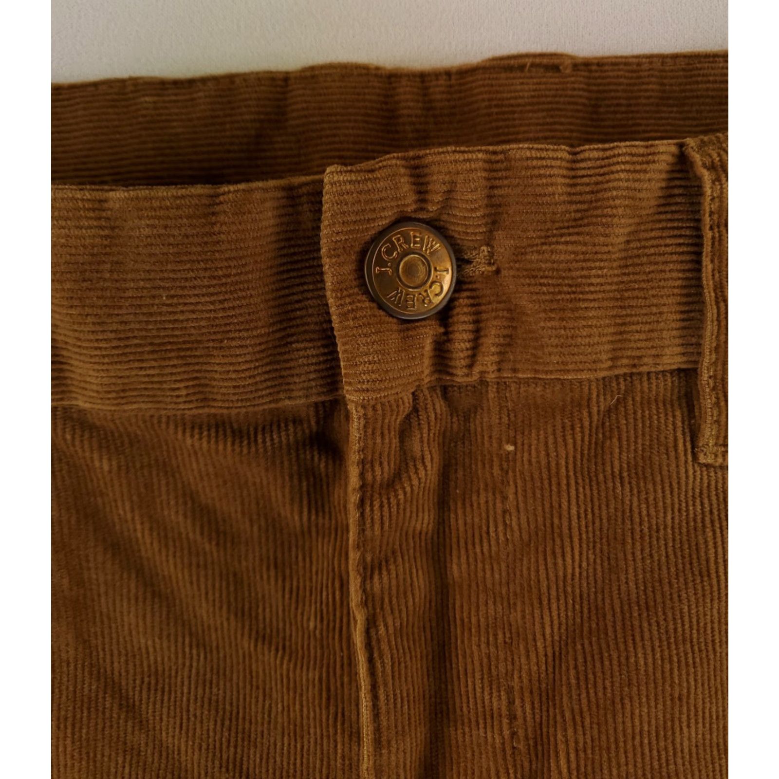 Vintage J Crew Pants Pinwale Corduroy Brown Mens 35x34 Actual 32T Big & Tall Casual Pants Brown Mens Size US 35 - 2 Thumbnail