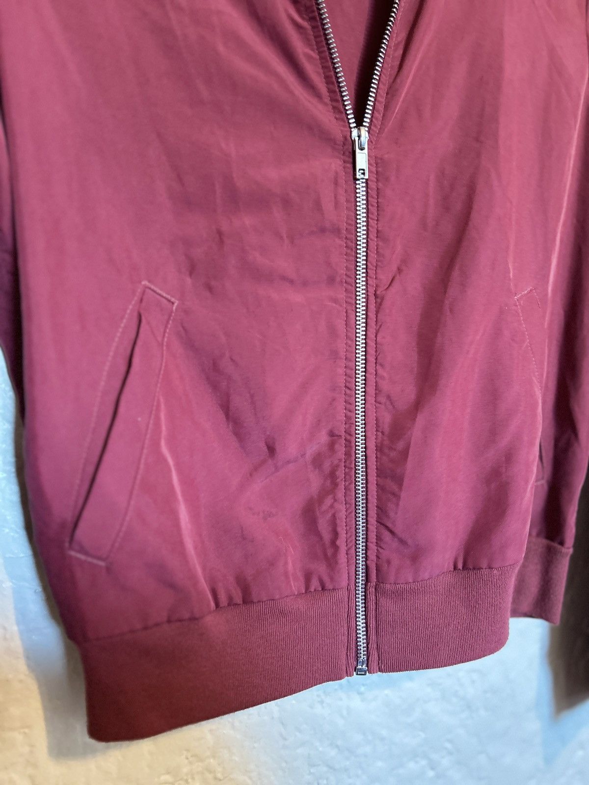 American Apparel Red bomber jacket XS Size XS / US 0-2 / IT 36-38 - 4 Thumbnail