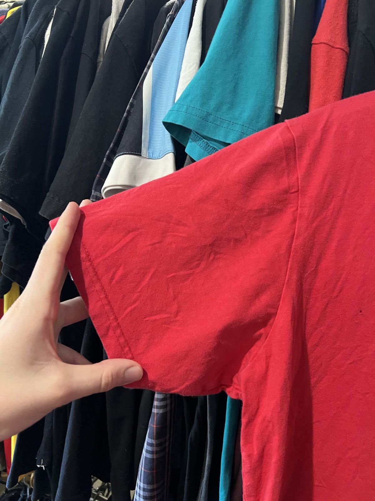 Dolce & Gabbana VINTAGE DOLCE & GABBANA RED GRAPHIC HYPE T SHIRT SIZE XXL Size US XL / EU 56 / 4 - 3 Thumbnail