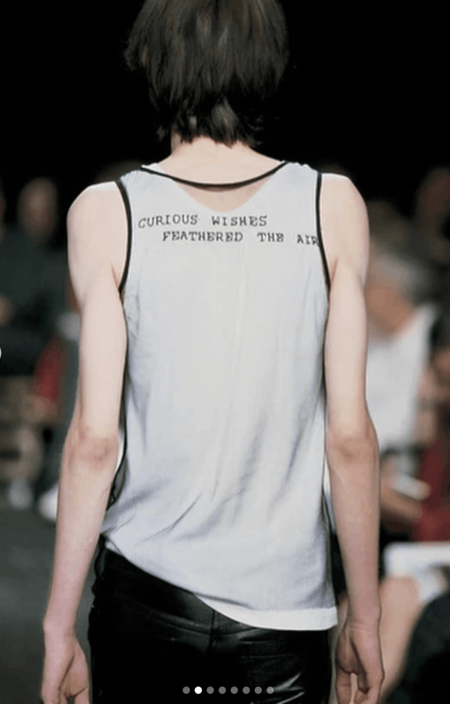 Ann Demeulemeester Ann Demeulemeester 2000 Curious Wishes Feathered The Air Top Size M / US 6-8 / IT 42-44 - 6 Thumbnail