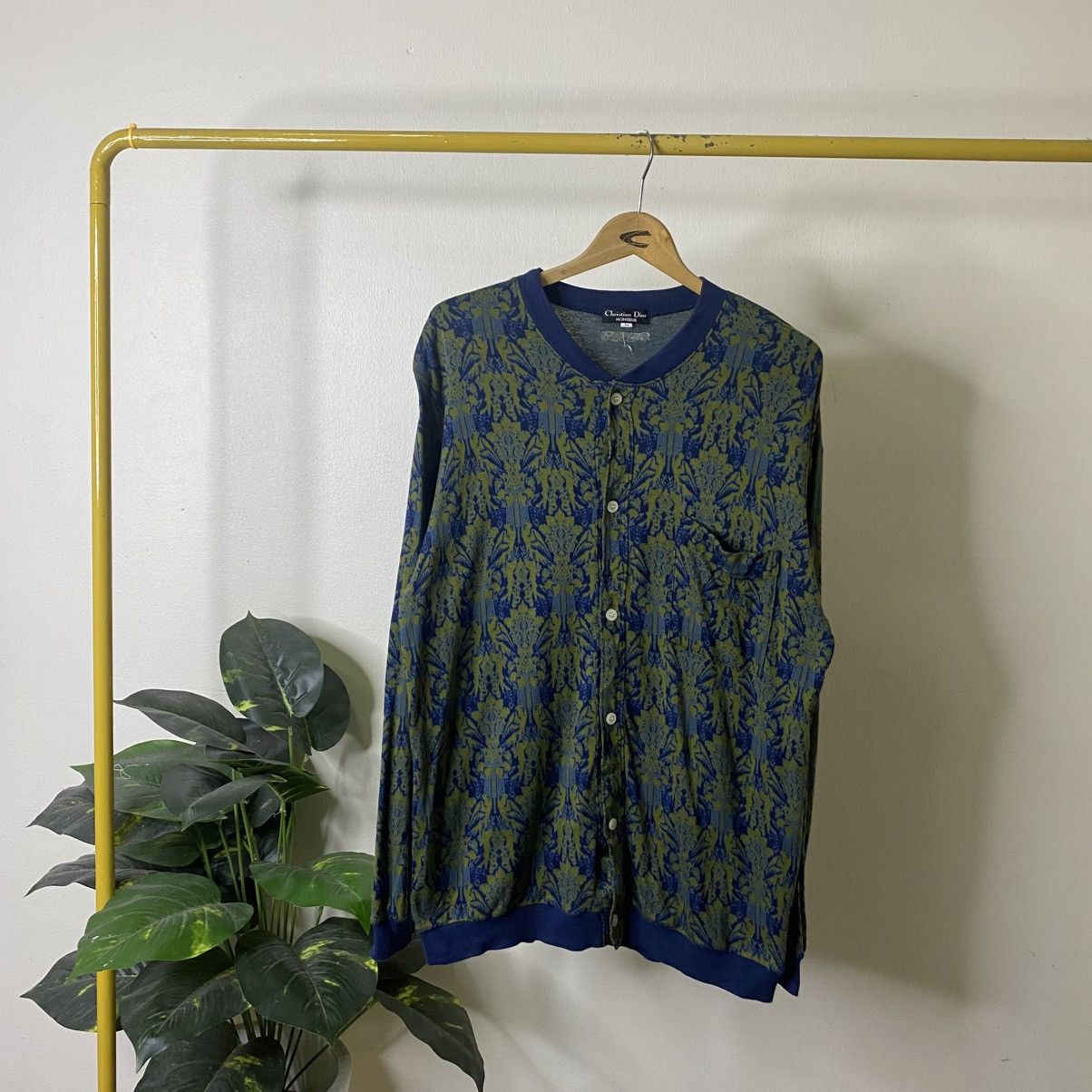 Vintage Christian Dior Monsieur Button Up Cardigan