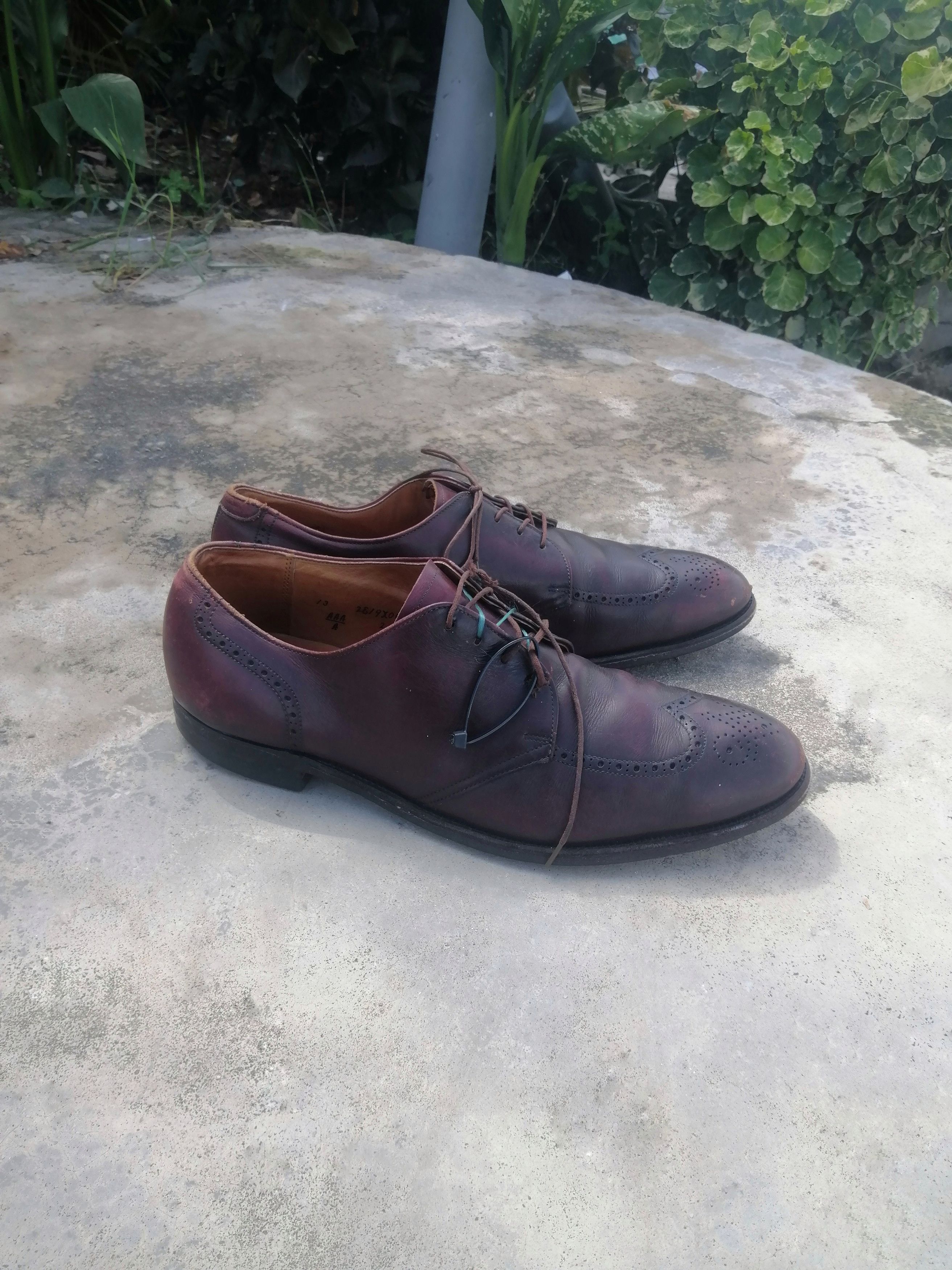 Alden Alden Shell Cordovan Brown Oxford Dress Shoes US 13 Size US 13 / EU 46 - 3 Thumbnail