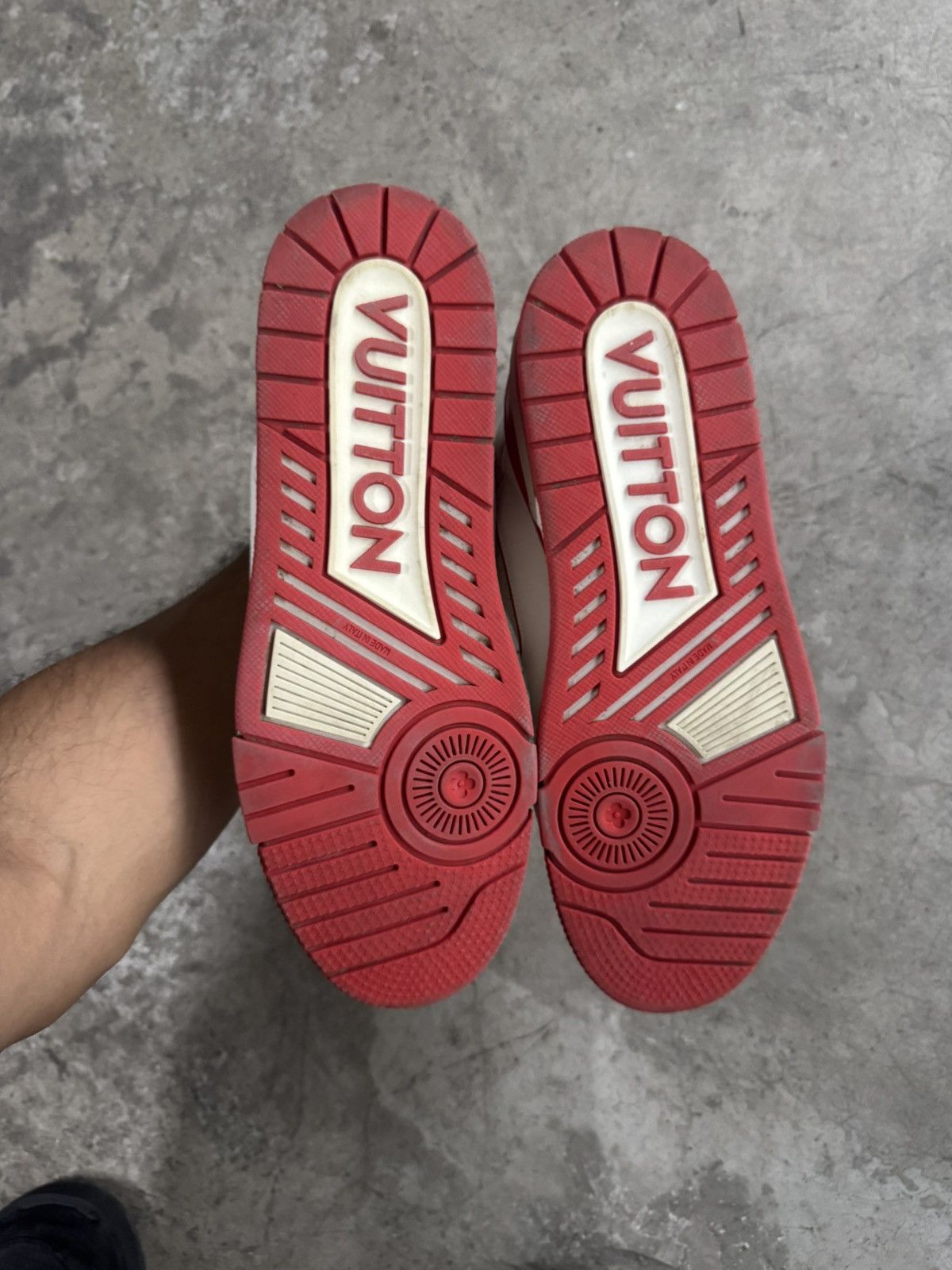 Louis Vuitton Louis Vuitton Virgil Abloh Trainers High Top Sz 11 us Size US 11 / EU 44 - 6 Thumbnail