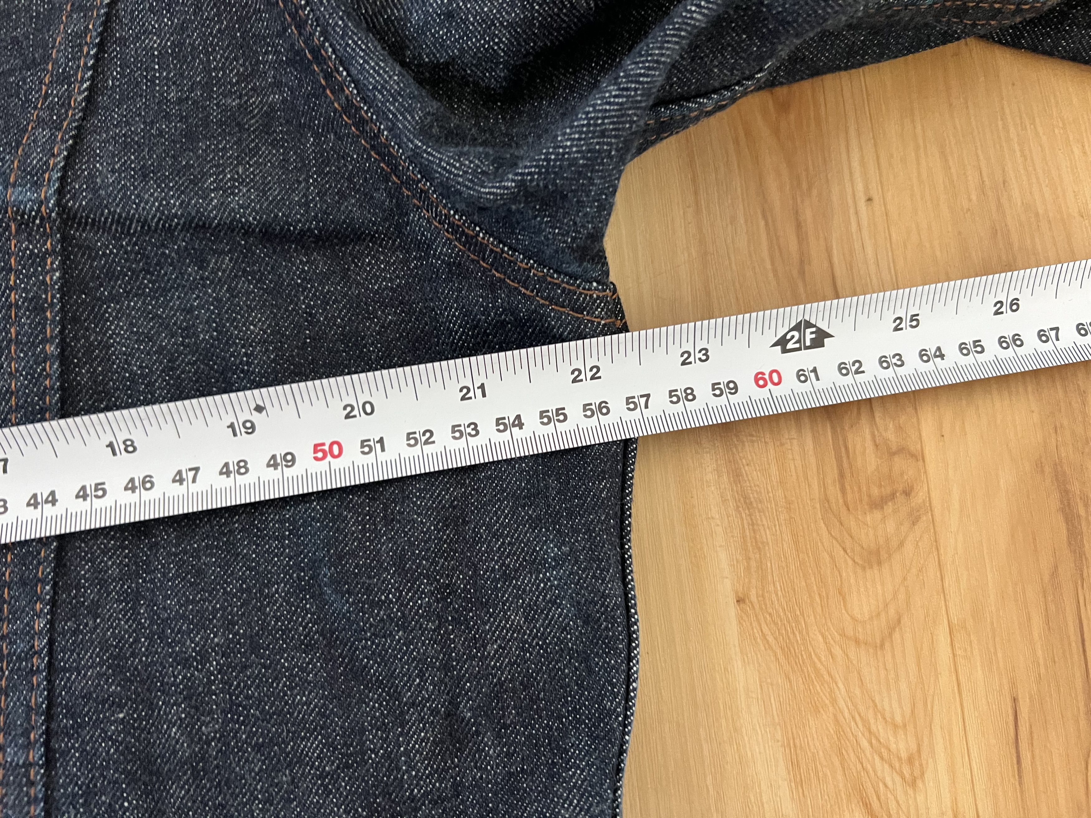 Naked & Famous Naked & Famous Love & Peace Selvedge Denim Jacket Size US L / EU 52-54 / 3 - 10 Thumbnail