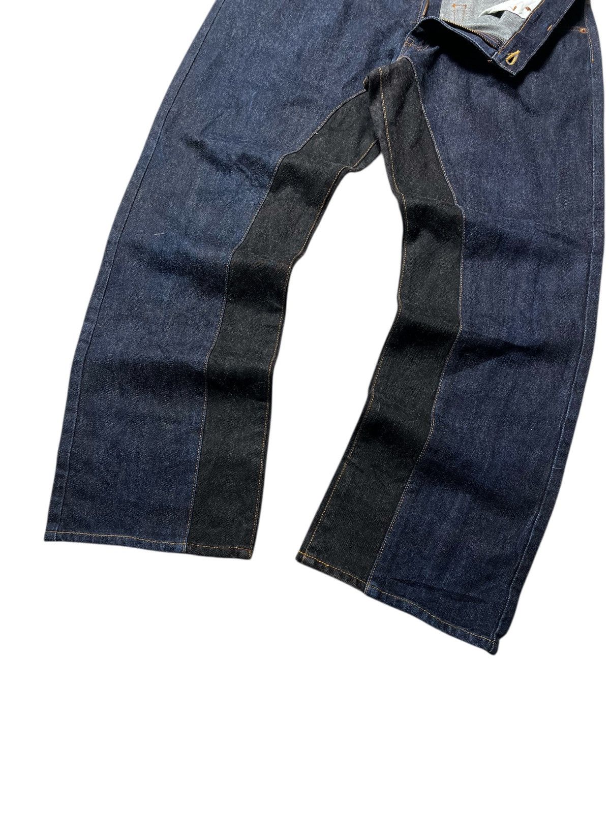 KOJIMA GENES Rare Kojima Genes Japanese Two Colour Indigo Pants Size US 42 / EU 58 - 5 Thumbnail