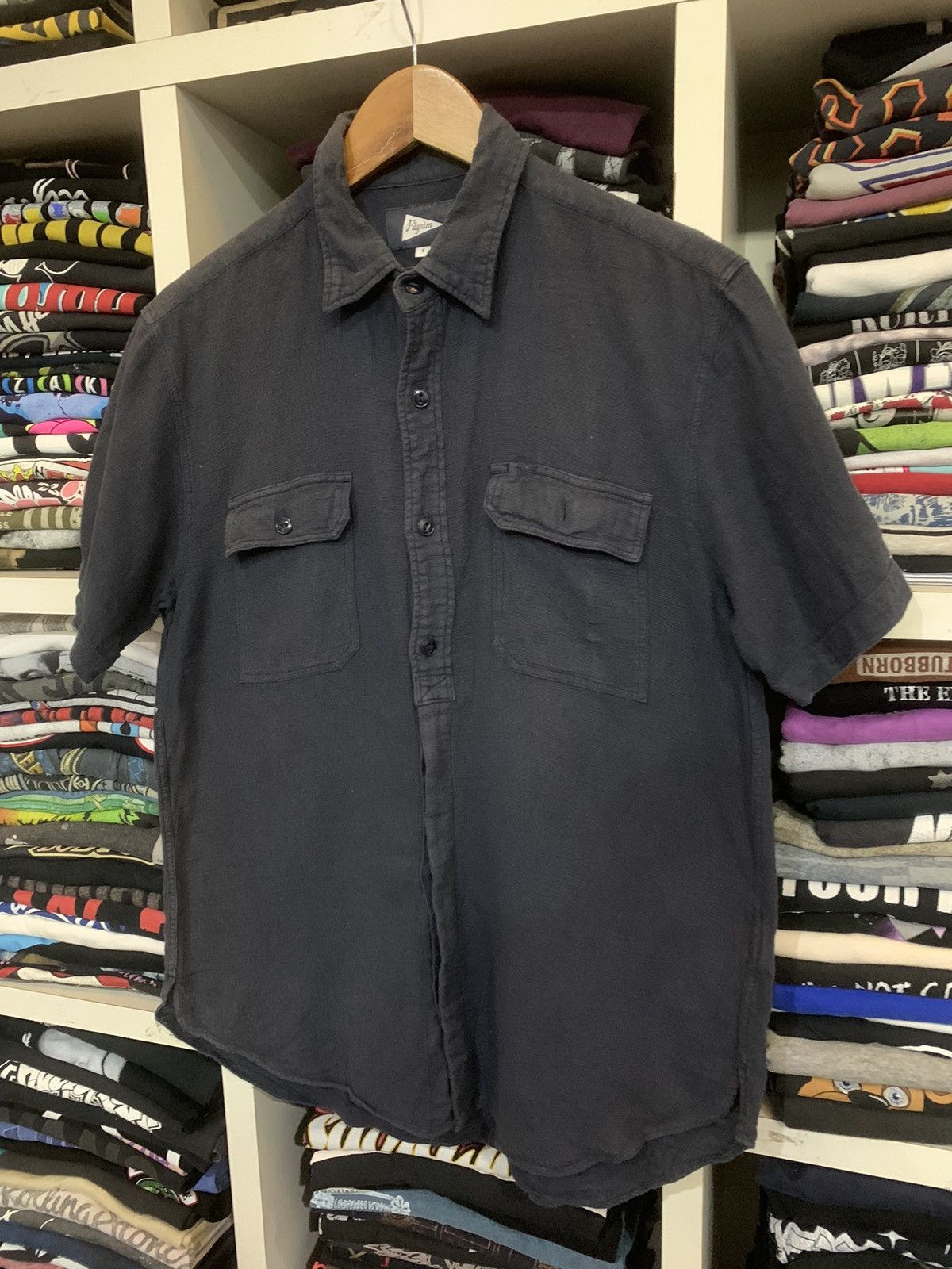 Japanese Brand Pilgrim Button Shirt Size US S / EU 44-46 / 1 - 5 Thumbnail