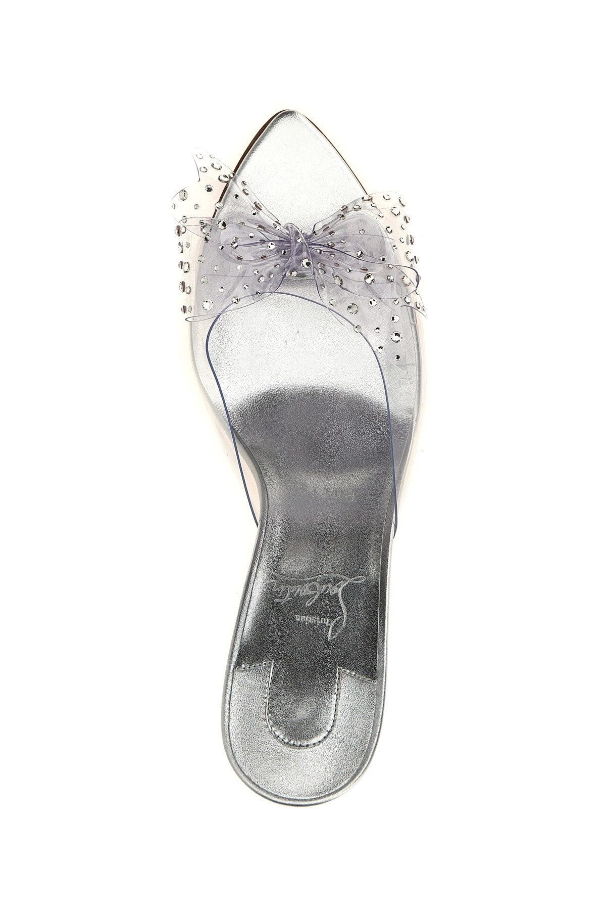 Christian Louboutin o1w1db10725 Sandals in Silver Size US 6.5 / IT 36.5 - 2 Thumbnail