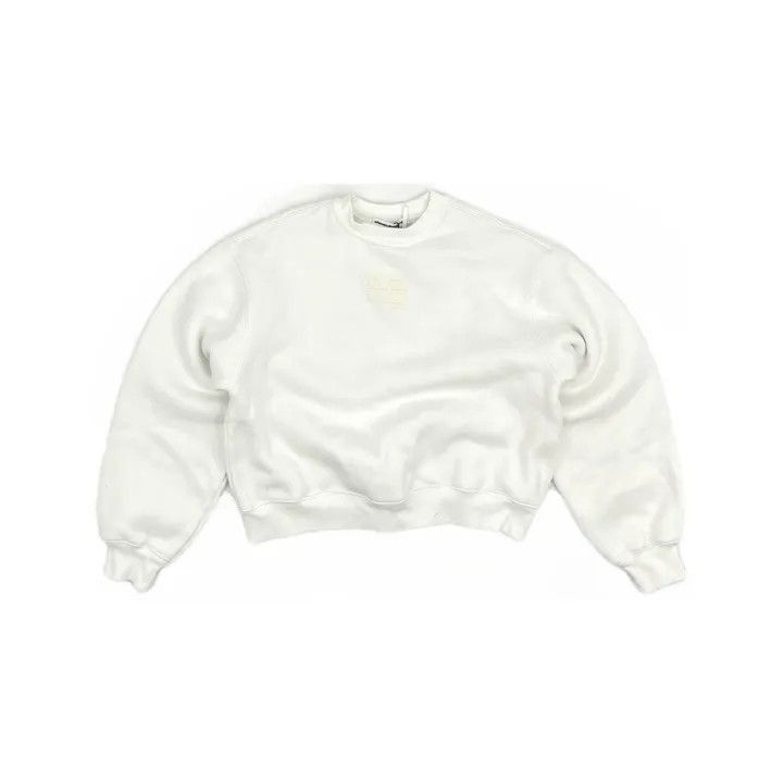 Alexander Wang Alexander Wang SS22 Plain Logo Long Sleeve Sweatshirt - Size XXS / US 00 / IT 34 - 2 Thumbnail