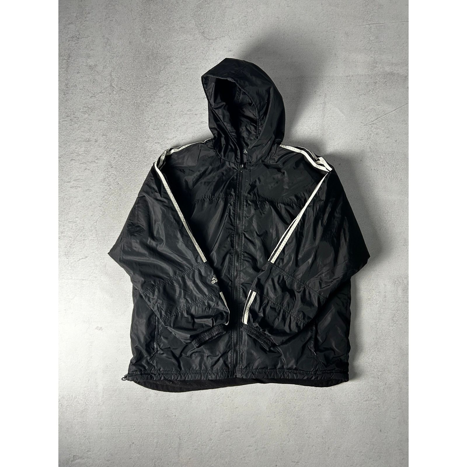 Adidas Vintage Adidas Black Insulated Full Sleeve Jacket - Mens 2XL Size US XXL / EU 58 / 5 - 1 Thumbnail