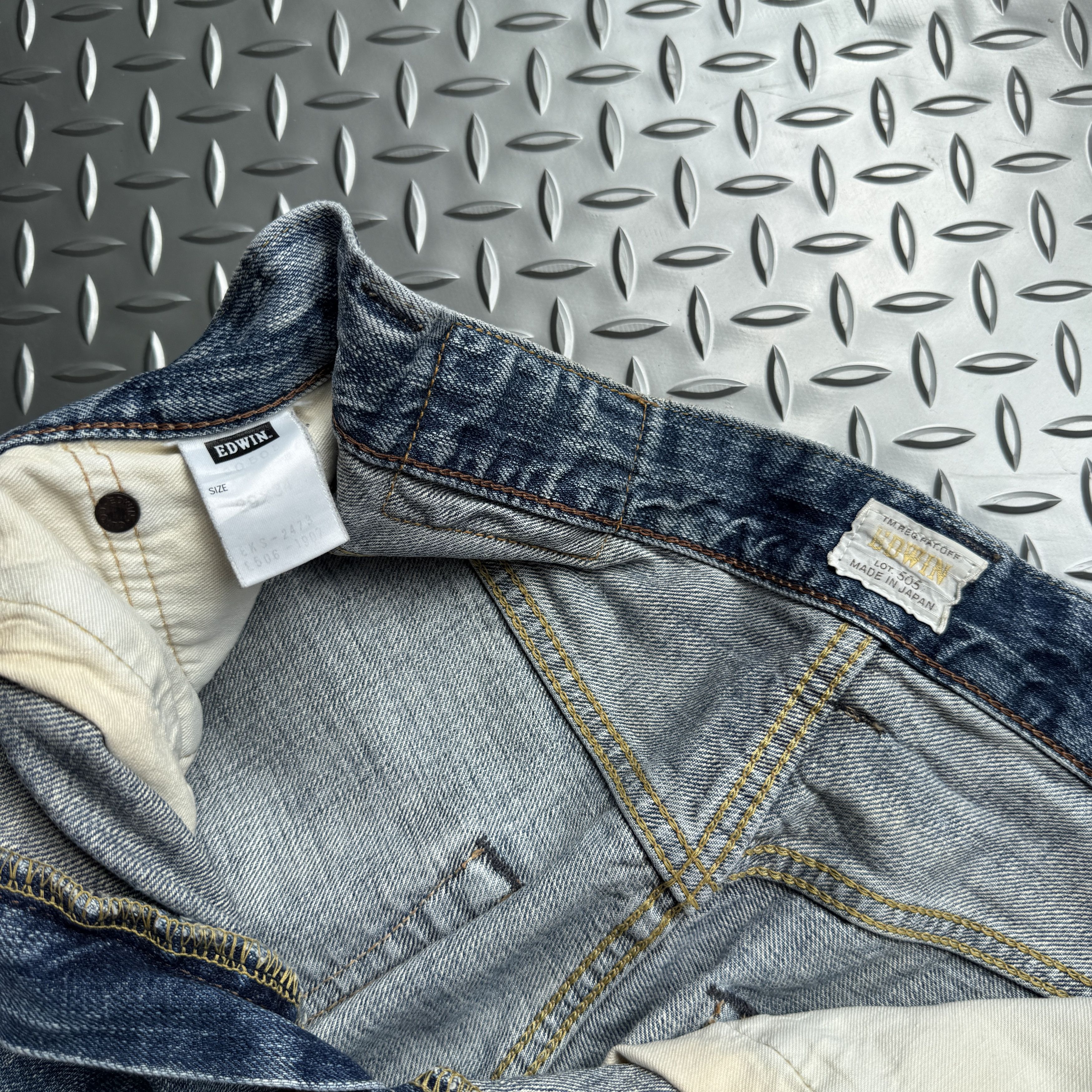 Edwin Edwin 505Z Selvedge Denim Size US 29 - 6 Thumbnail