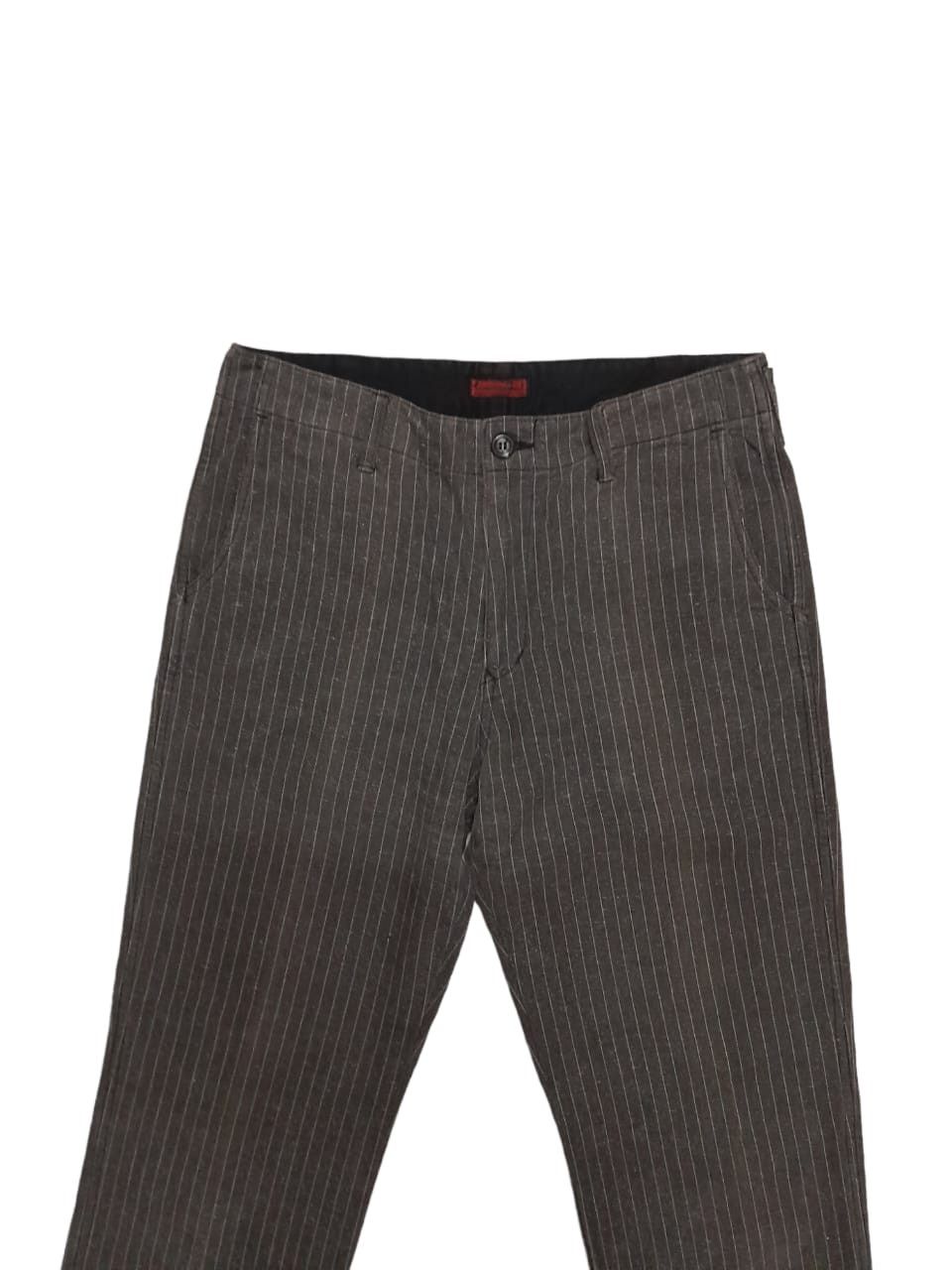 Johnbull John Bull Japan Shasiko Hickory Bakers Pant (F41) Waist 31 Size US 31 - 5 Thumbnail