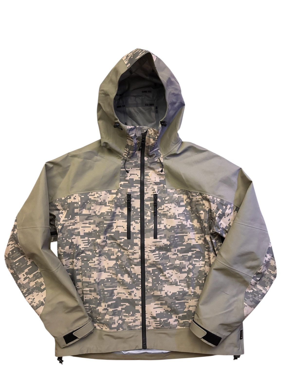 Goretex × Stussy Stussy Gore-Tex Shell Jacket Yellow SS22 | Grailed
