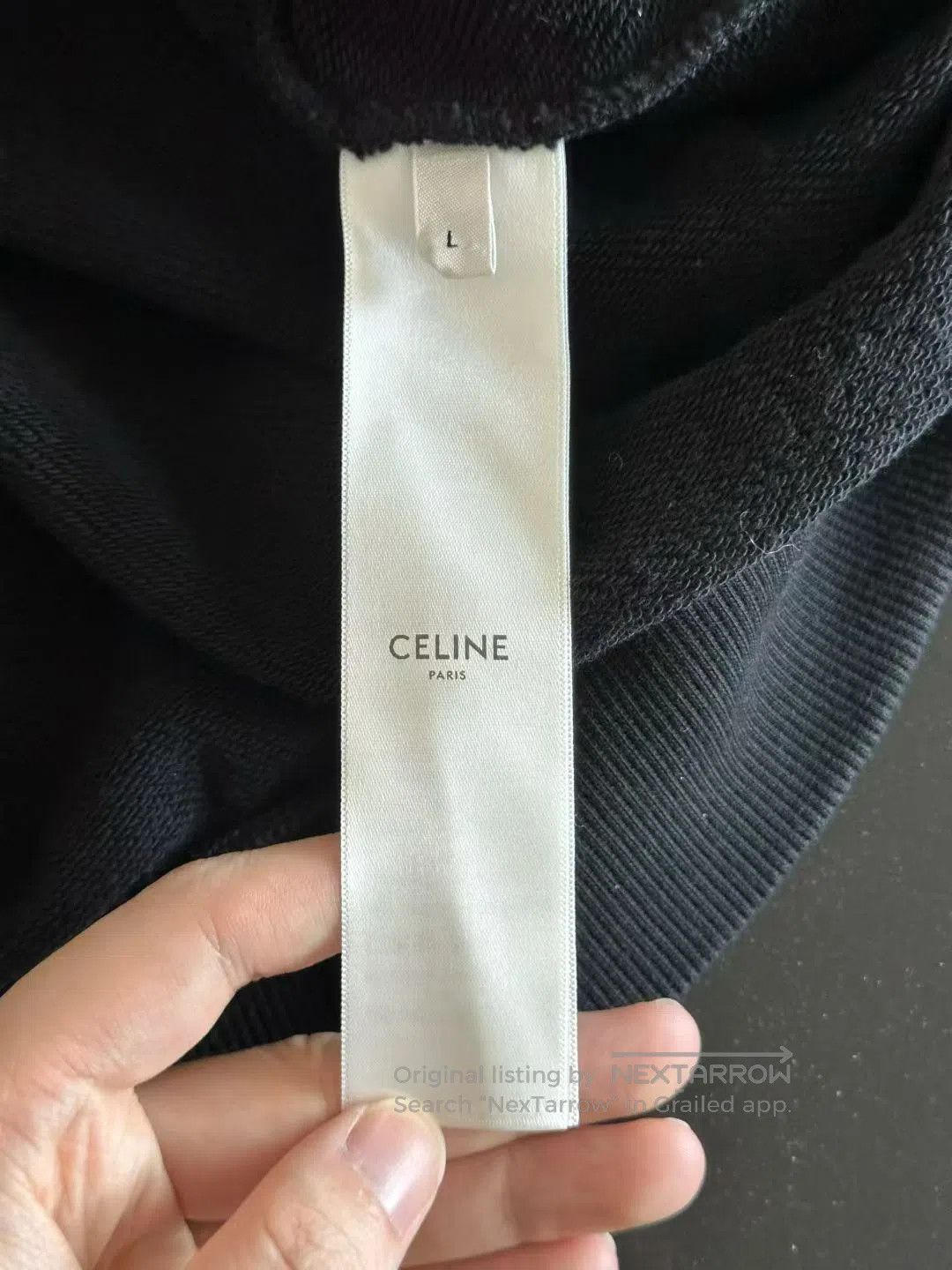 Celine CELINE Checkerboard Studs Hoodie| Size US L / EU 52-54 / 3 - 4 Thumbnail