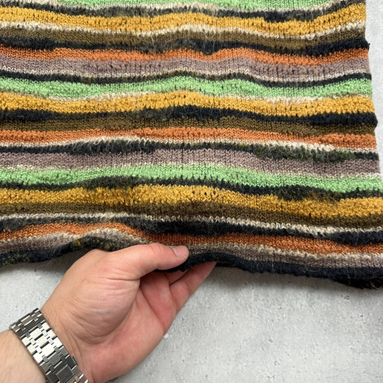 Missoni Missoni Sport Wool Blend Striped Turtleneck Knit Pullover 44 Size M / US 6-8 / IT 42-44 - 13 Thumbnail