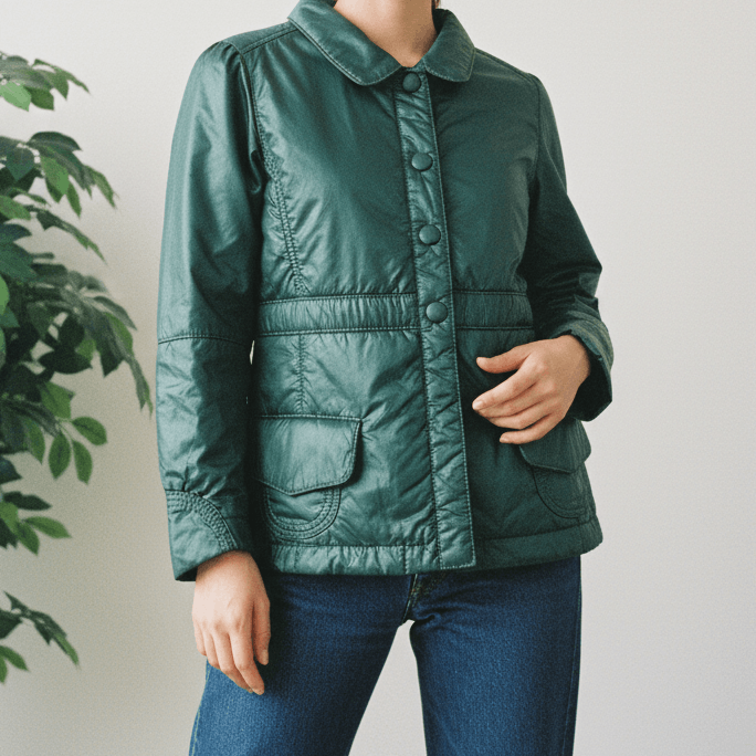 Other Vintage Beltr'ami Light Jacket Button Up Puffer Padded Size S / US 4 / IT 40 - 1 Thumbnail