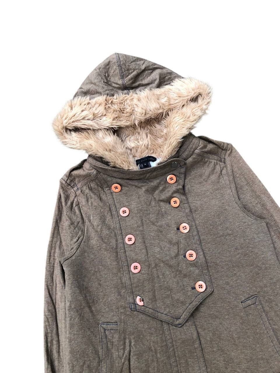 Marc by Marc Jacobs Vintage Marc Jacobs Faux Fur Hodded Jacket Size US S / EU 44-46 / 1 - 5 Thumbnail