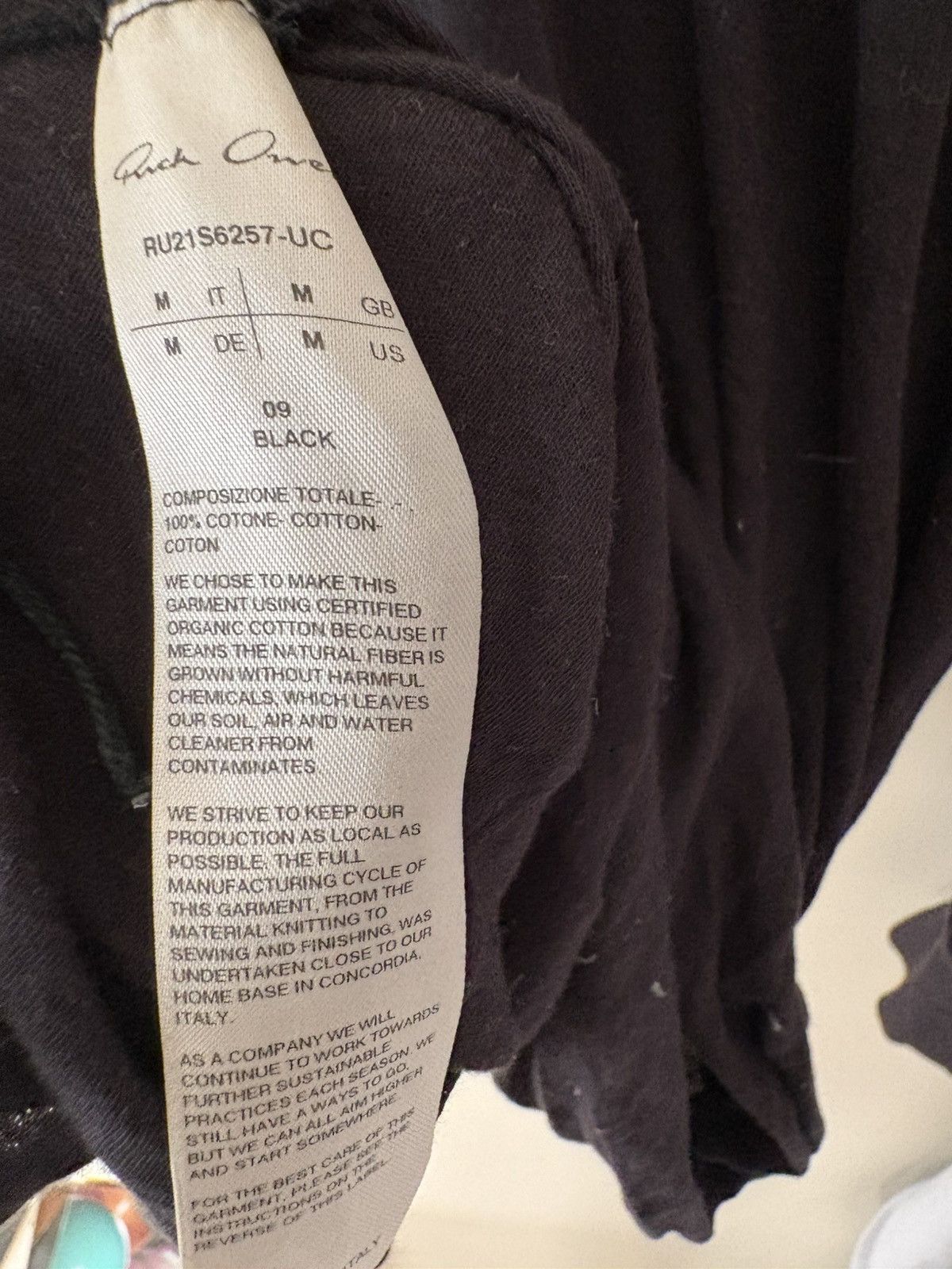 Rick Owens Double longsleeve t shirt Size US M / EU 48-50 / 2 - 10 Thumbnail