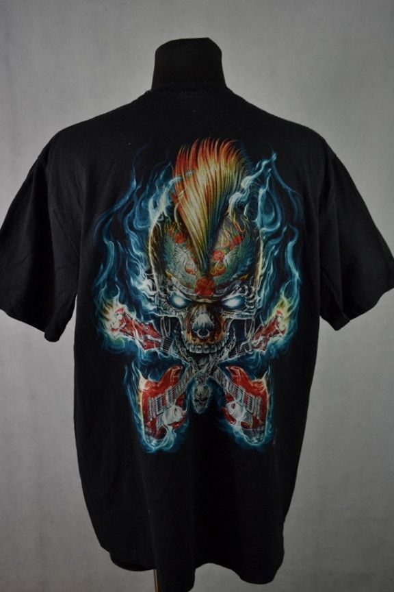 Affliction × Band Tees × Vintage Vintage Rock Chang Punk Clown tee t-shirt XL Size US XL / EU 56 / 4 - 2 Thumbnail