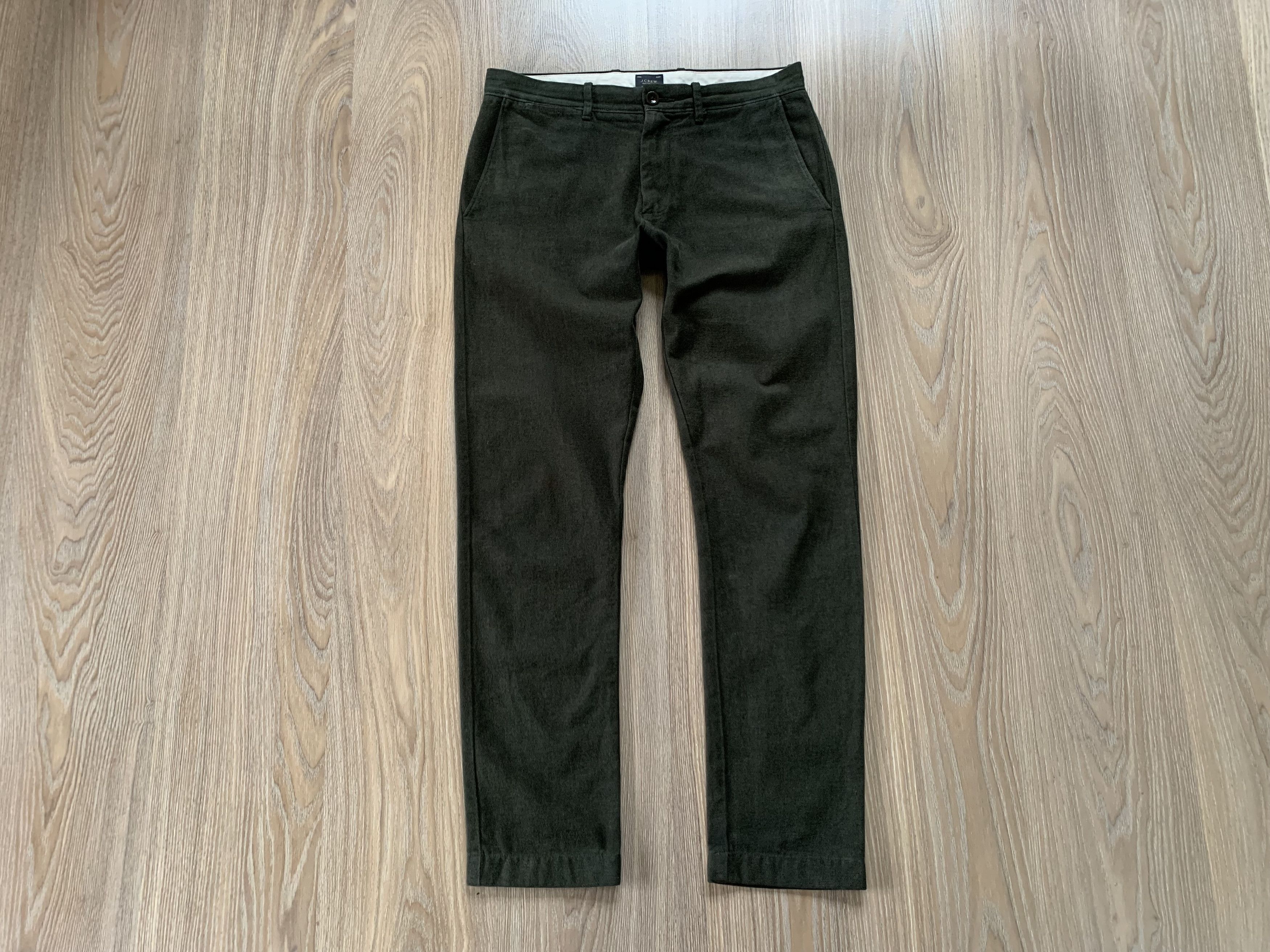 Designer × J.Crew × Vintage Vintage J Crew Green Twill Trouser Pants 484 Size US 30 / EU 46 - 2 Thumbnail