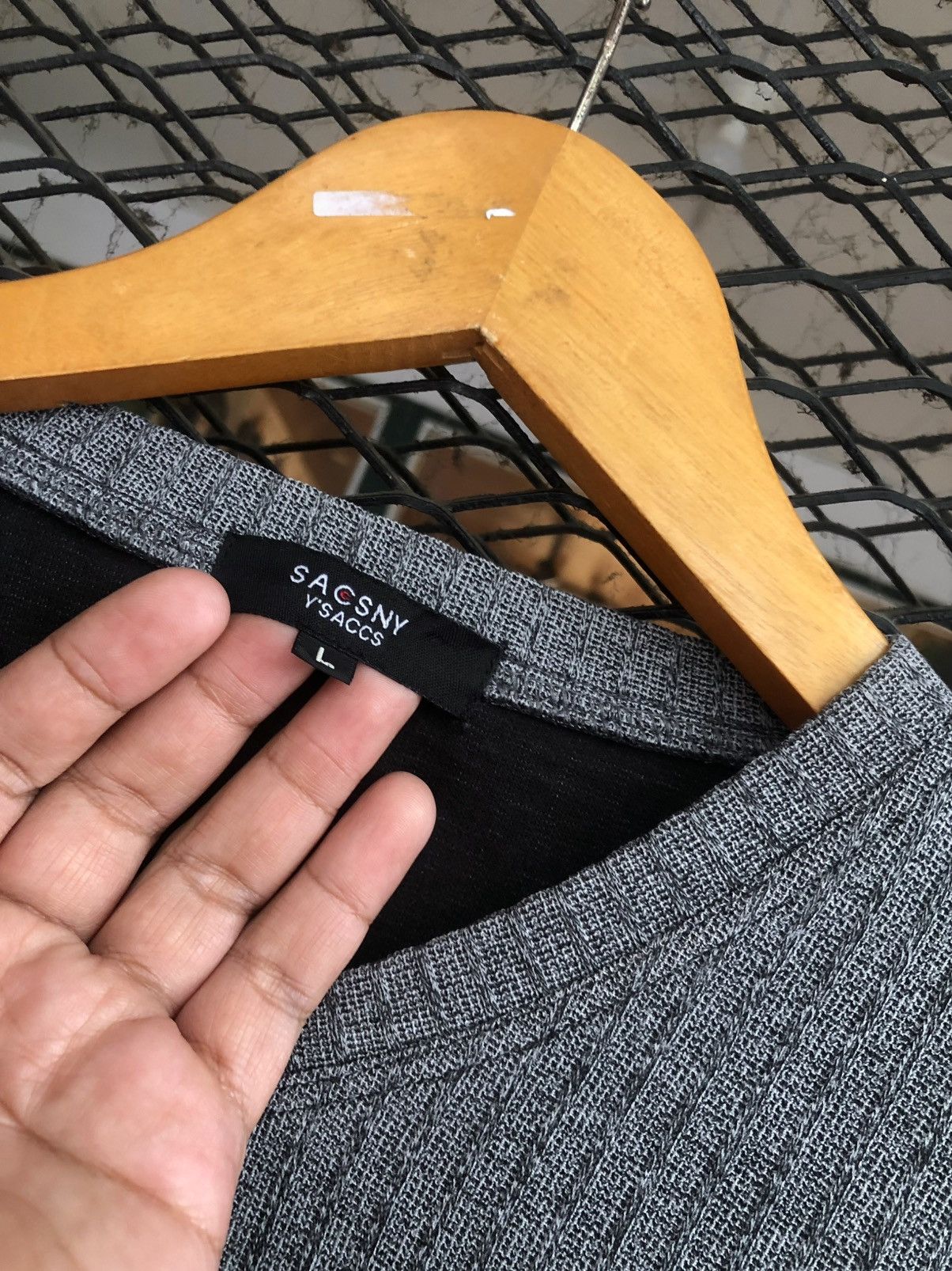 Yohji Yamamoto VINTAGE Y’SACCS YOHJI YAMAMOTO LONG SLEEVE Size US L / EU 52-54 / 3 - 4 Thumbnail