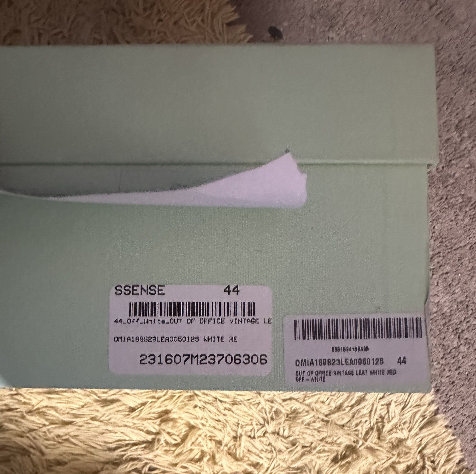 Off-White Off white Out Of Office vintage red and white Size US 11 / EU 44 - 6 Thumbnail
