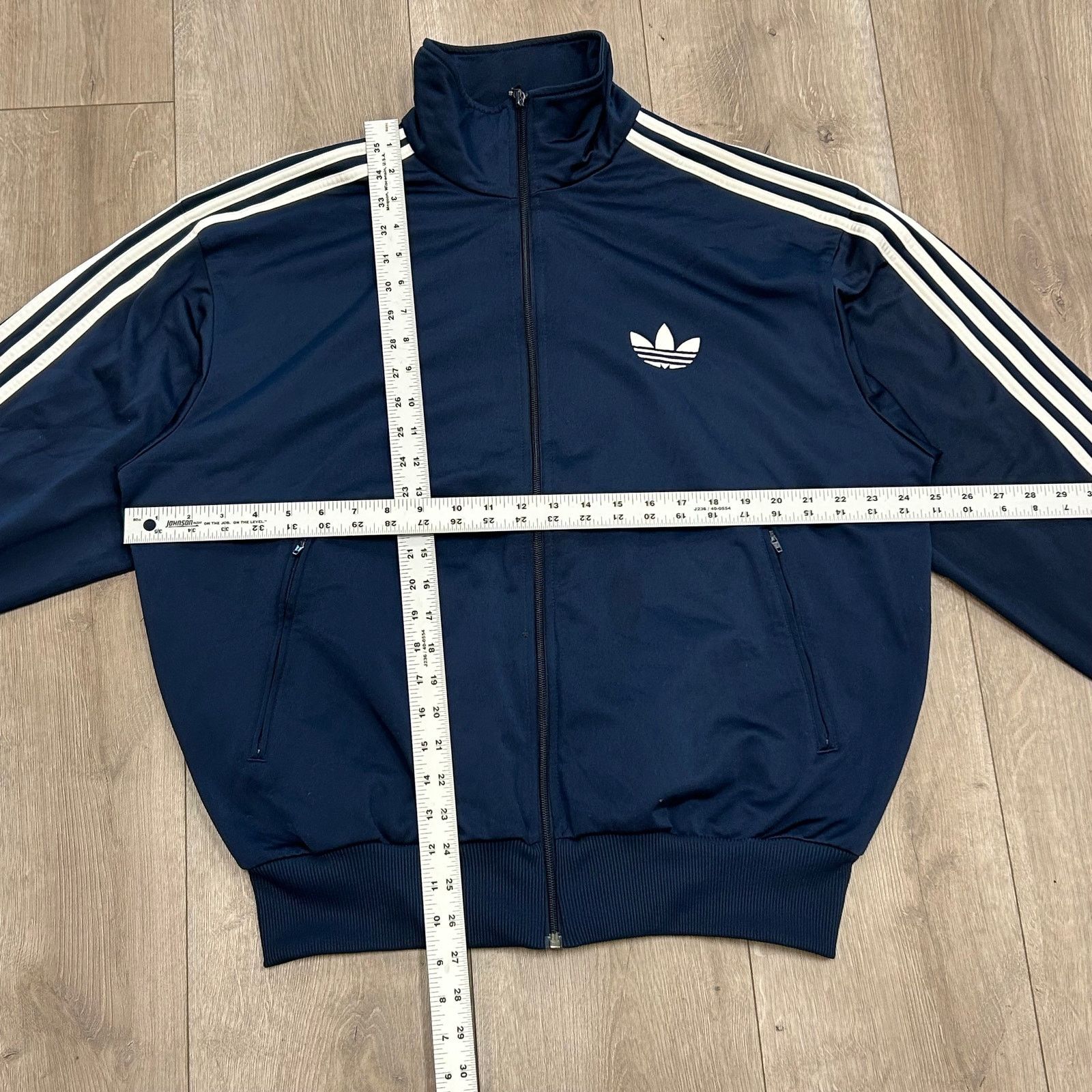 Adidas × Vintage Adidas Firebird Track Jacket Coat Full Zip size Large L B22 Size US L / EU 52-54 / 3 - 4 Thumbnail