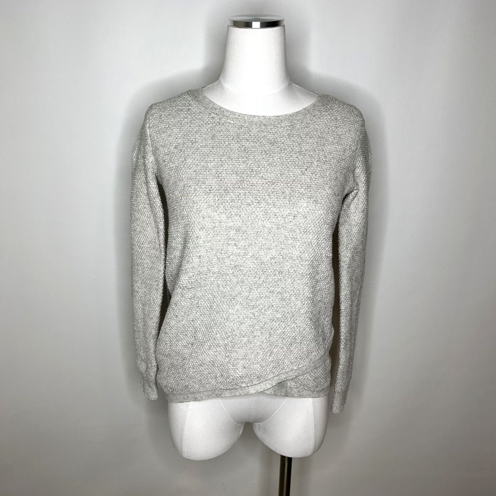 Madewell Madewell Sweater Womens XS Gray Sage Green Causal Knit Crew Neck Dolman Sleeve Pullove r Multicolor Pattern Geometric 60s? Size XS / US 0-2 / IT 36-38 - 2 Thumbnail