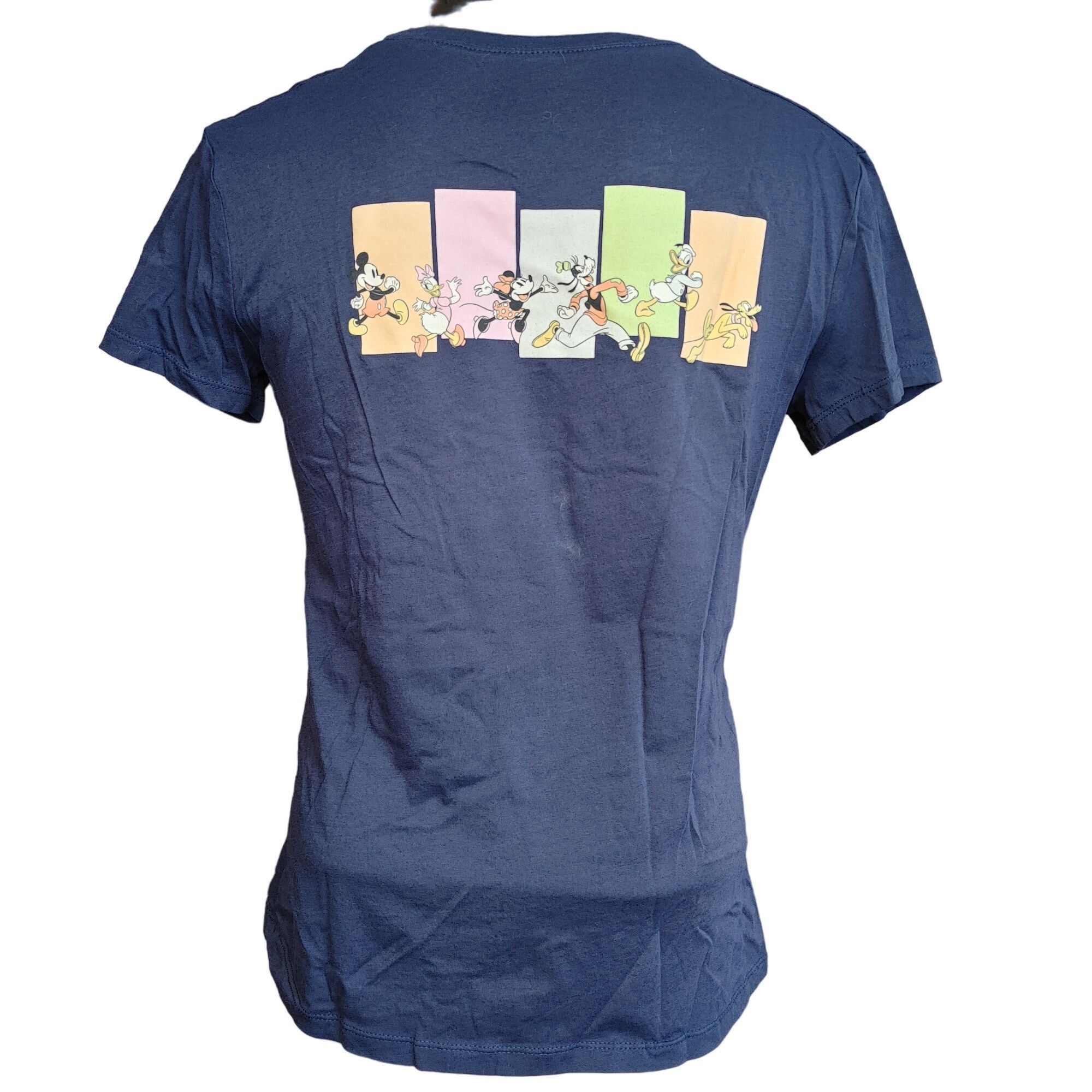 Disney Disney MICKEY & Friends Women's Navy Blue Graphic Tee Medium Size M / US 6-8 / IT 42-44 - 2 Thumbnail