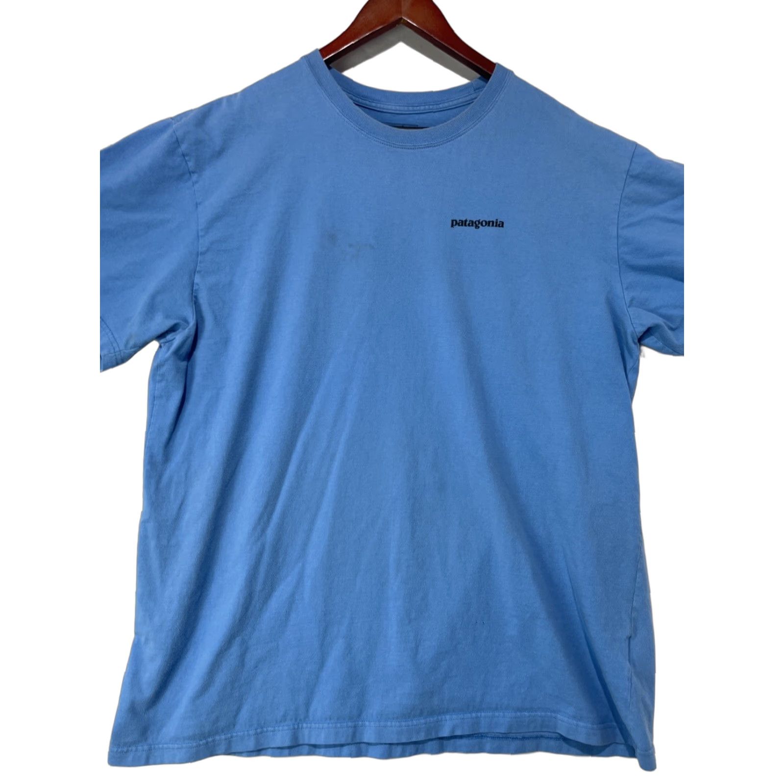 Patagonia Patagonia Shirt Mens XL Blue Short Sleeve Outdoor Fishing T-Shirt Pullover Logo Graphic Print Size US XL / EU 56 / 4 - 1 Thumbnail