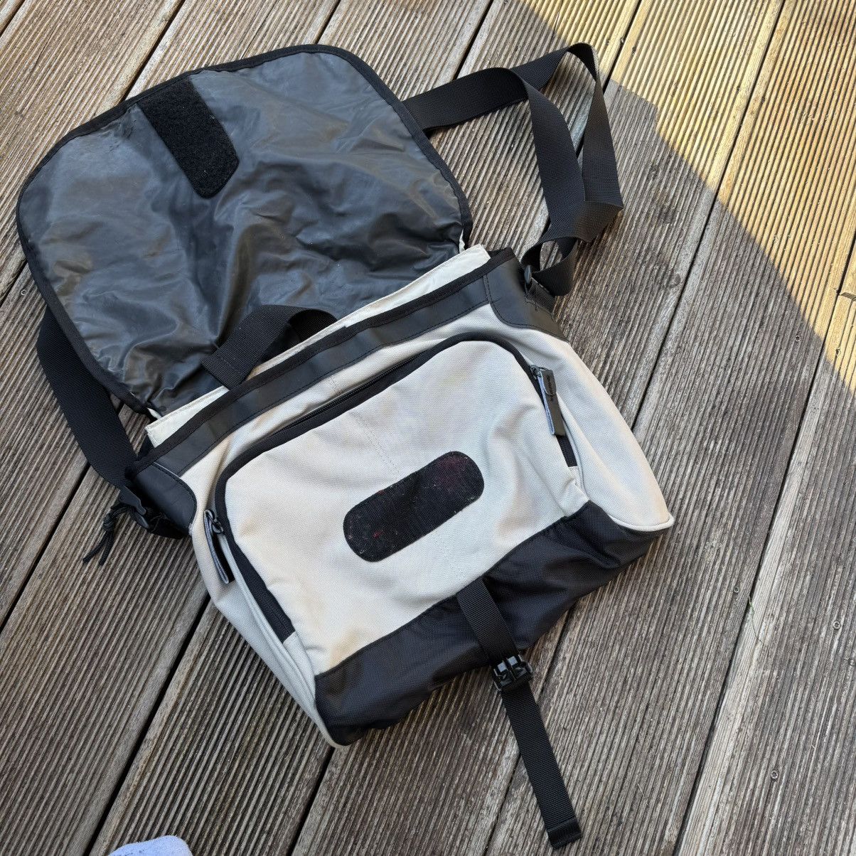 Nike × Vintage Nike Vintage X Cordura Camo Military Shoulder Bag Gym y2k Size ONE SIZE - 4 Thumbnail