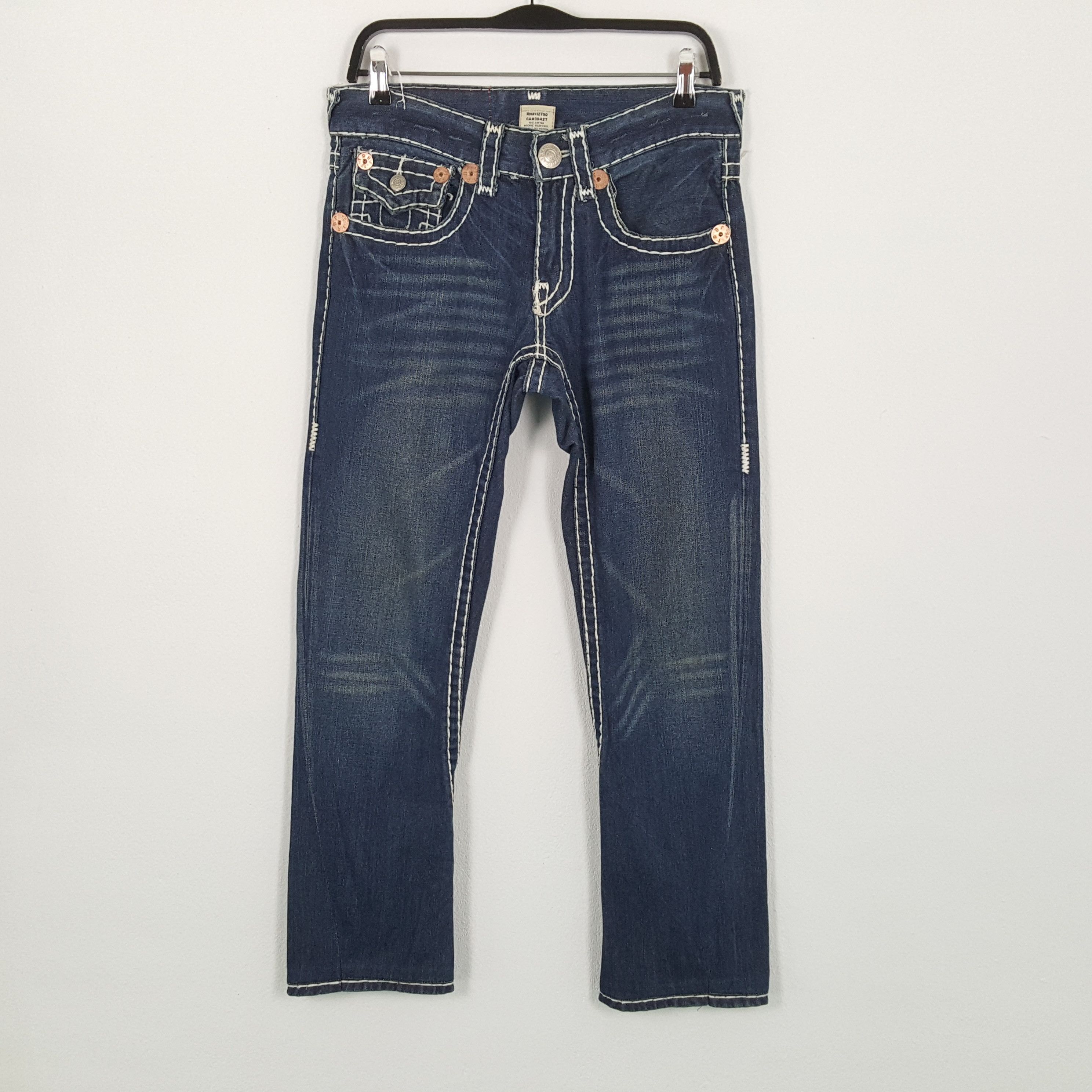 True Religion × Vintage TRUE RELIGION Fashion Streetwear Daily Style Jeans Size US 31 - 4 Thumbnail