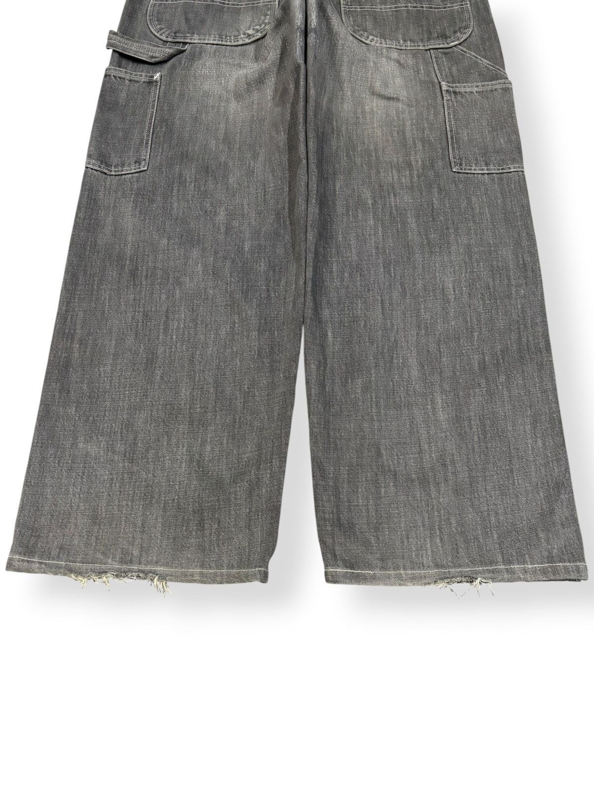 Carhartt Vintage Y2K Carhartt Black Faded Baggy Carpenter Jeans Size US 36 / EU 52 - 12 Thumbnail