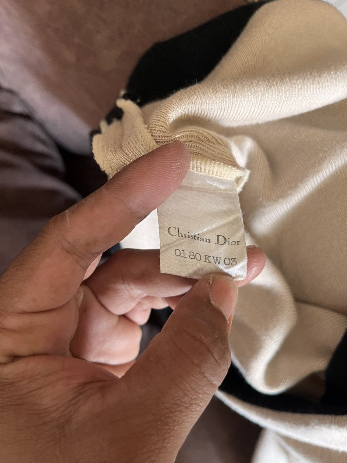 Christian Dior Monsieur Vintage Christian Dior Longsleeve Shirt Size M / US 6-8 / IT 42-44 - 10 Thumbnail