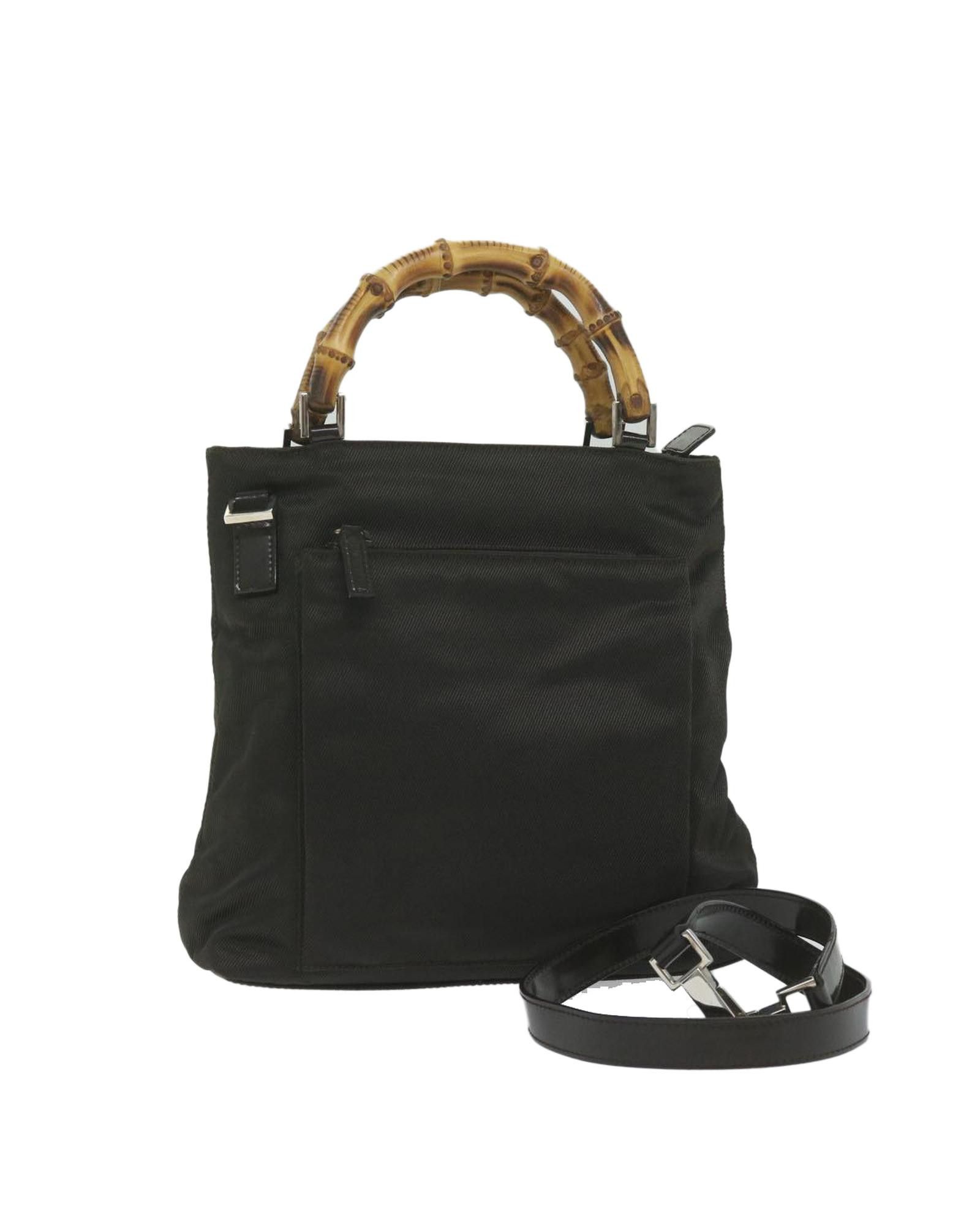 image of Gucci Brown Synthetic Shoulder Bag, Women's
