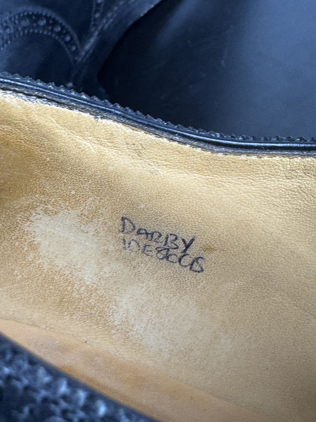 John Lobb John Lobb Darby Black Oxford Derby Classic Shoes 10E Size US 10 / EU 43 - 17 Thumbnail