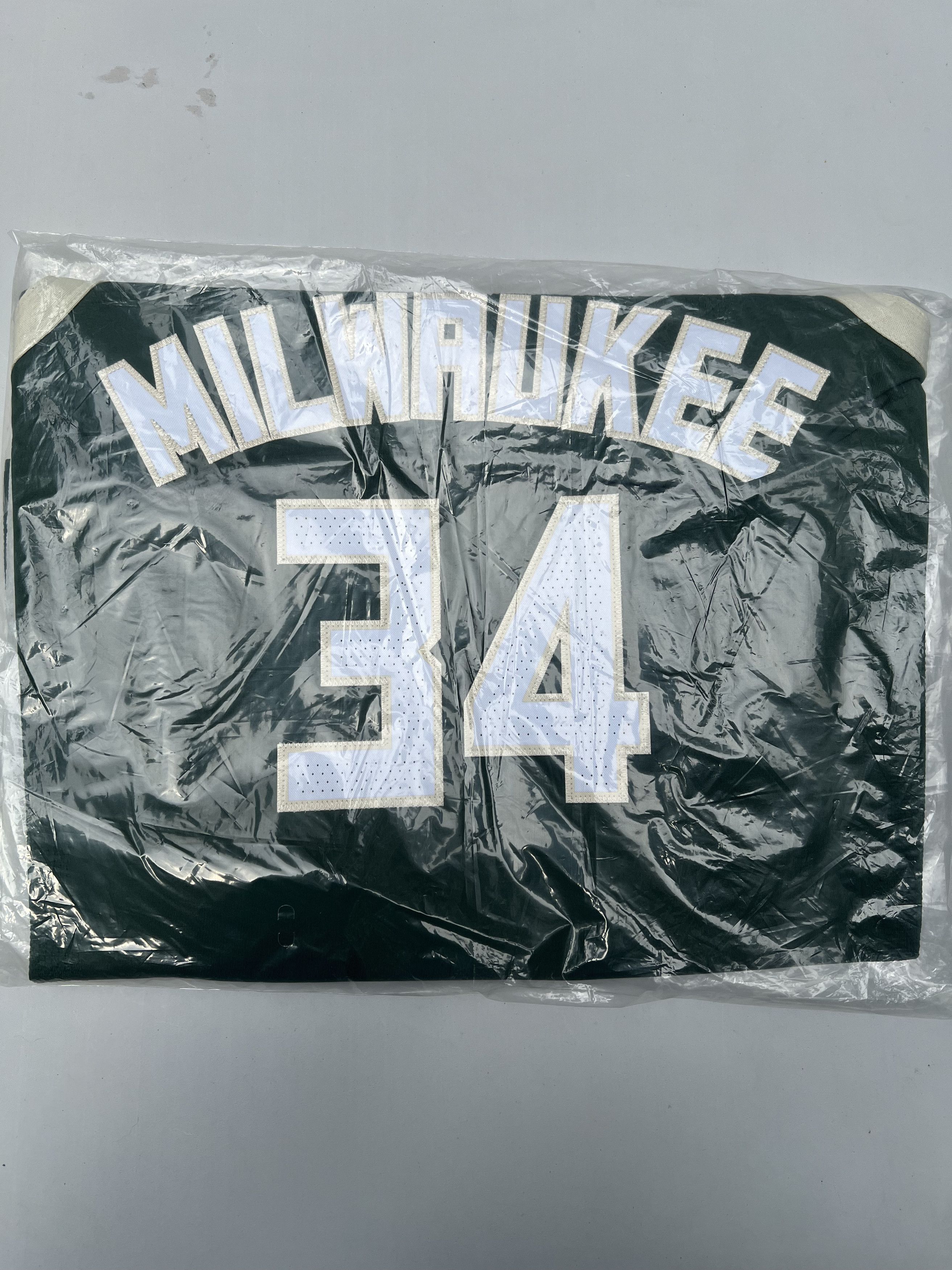 NBA × Nike Giannis Antetokounmpo Milwaukee Bucks Icon Authentic Jersey Size US L / EU 52-54 / 3 - 2 Thumbnail