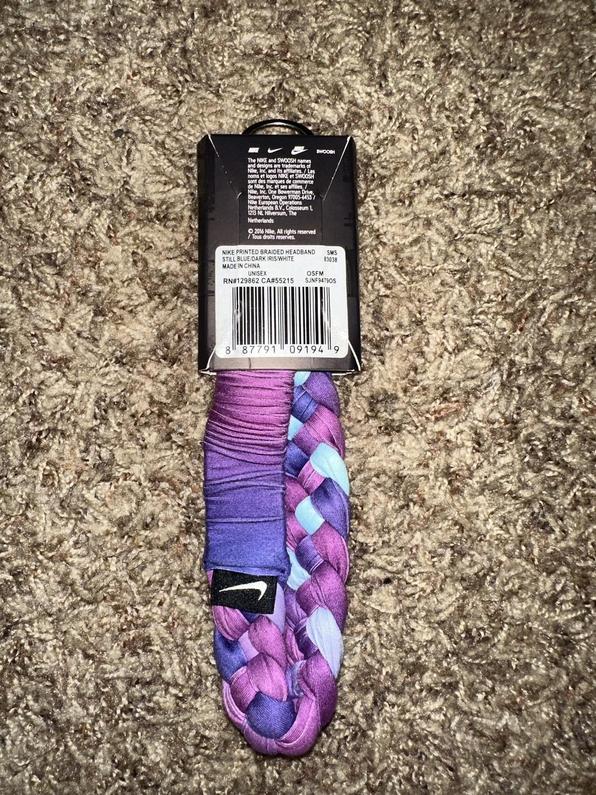 Nike Nike Dri-Fit Womens Braided Headband Size ONE SIZE - 4 Thumbnail
