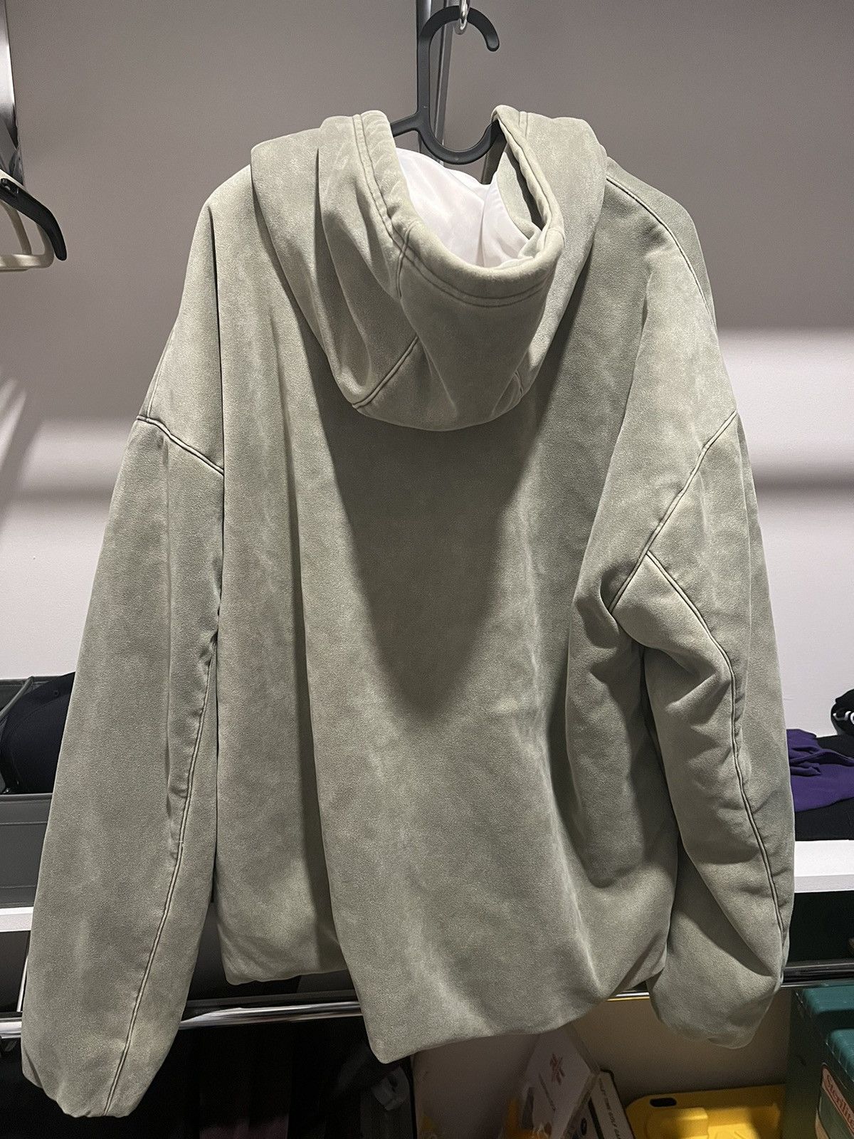 Kith Kith Washed Microsuede Puffed Jaysen Hoodie Size US L / EU 52-54 / 3 - 5 Thumbnail
