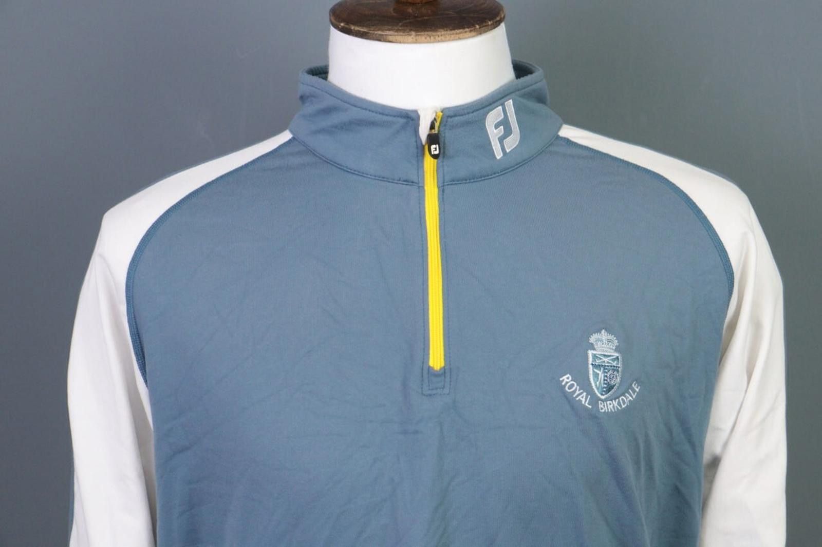 Footjoy RARE FJ Foot Joy Royal Birkdale Sweater Track Top Size L Size US M / EU 48-50 / 2 - 2 Thumbnail