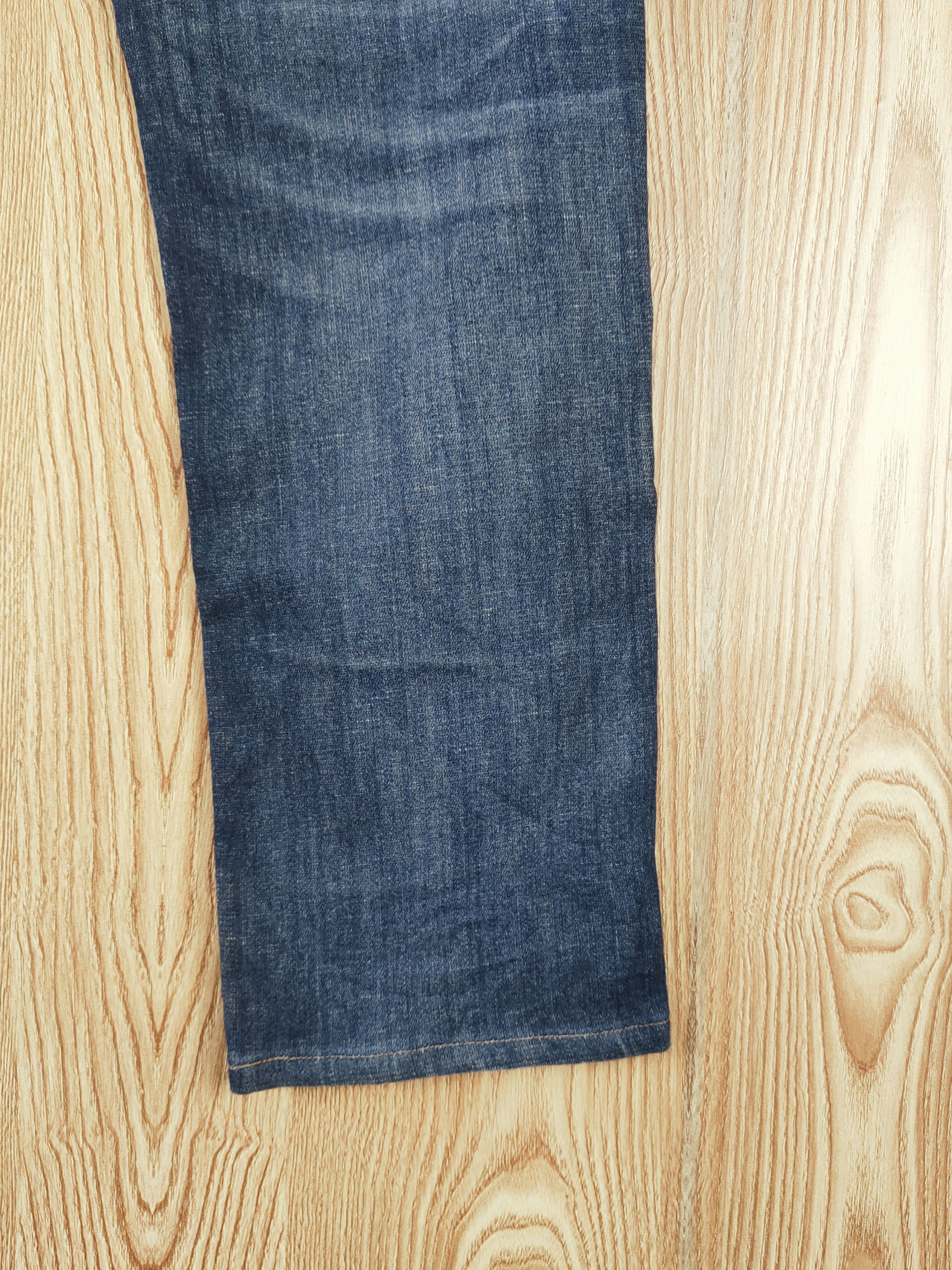 Edwin Edwin vintage Dark Blue Distressed Ripped Jeans #W600 Size US 30 / EU 46 - 13 Thumbnail