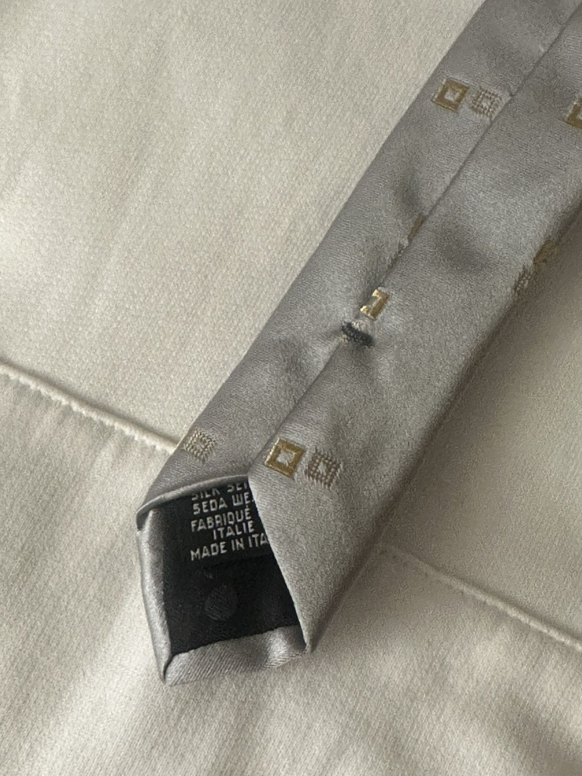 Ungaro Paris Silver Ungaro tie Size ONE SIZE - 3 Thumbnail