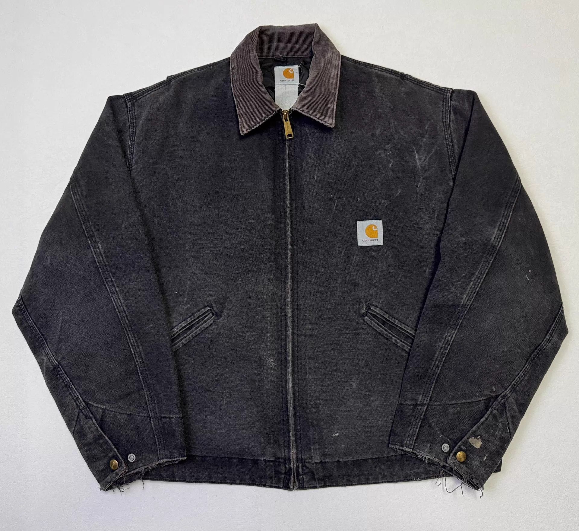 Carhartt Carhartt Vintage J80 Detroit Jacket Black XL Size US XL / EU 56 / 4 - 2 Thumbnail