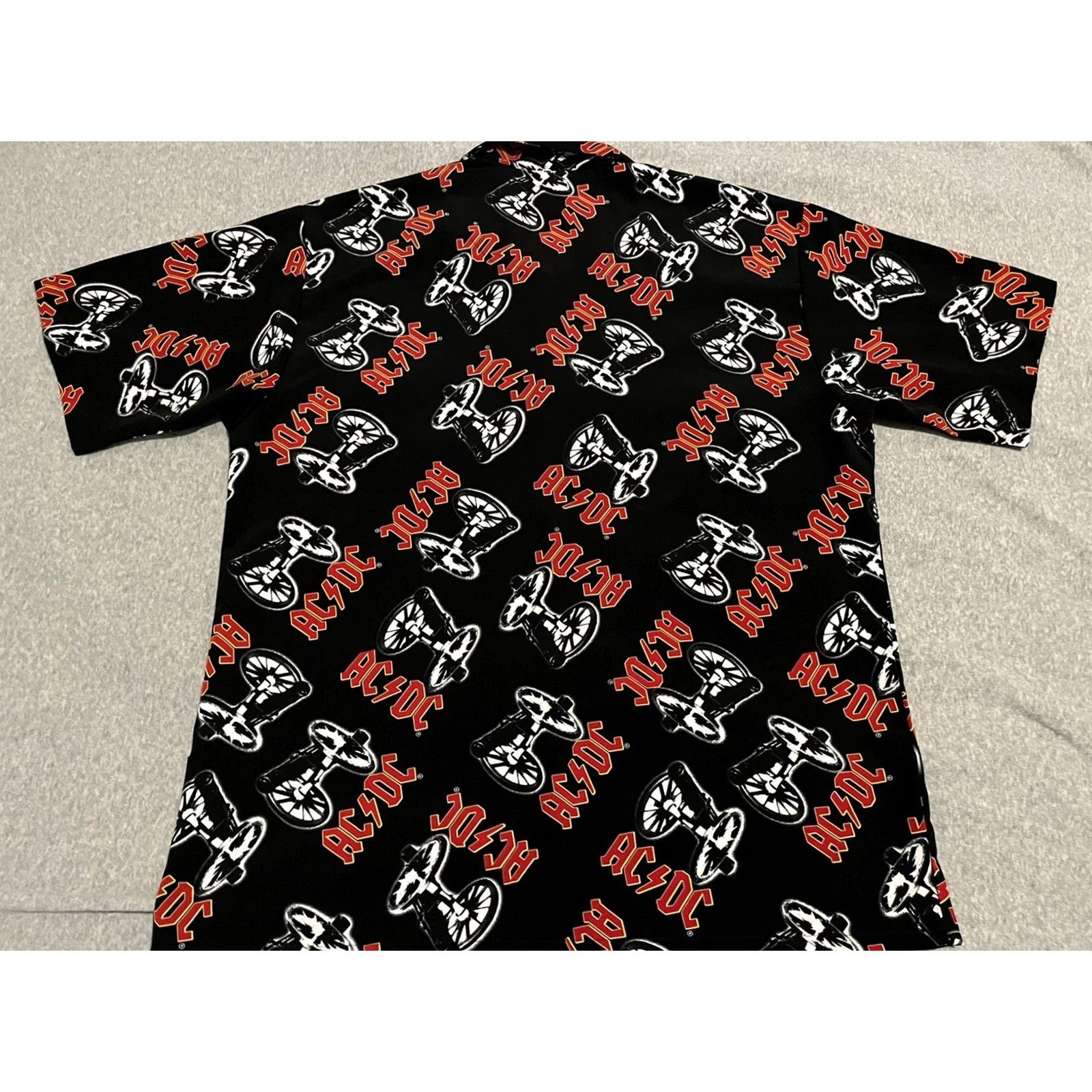 Vintage Dragonfly Shirt Button-Up AC/DC Rockware Vintage Black XL Mens Size US XL / EU 56 / 4 - 4 Thumbnail