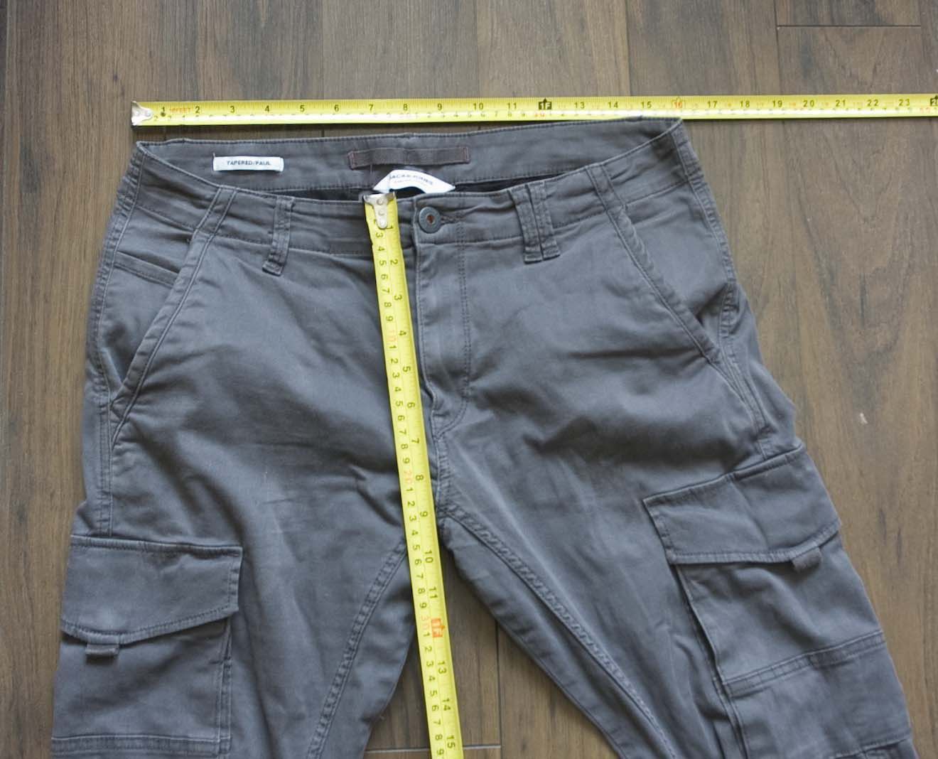 Jack & Jones JACK & JONES Pants Cargo Tapered / Paul Size 32x28 Gray Size US 32 / EU 48 - 4 Thumbnail