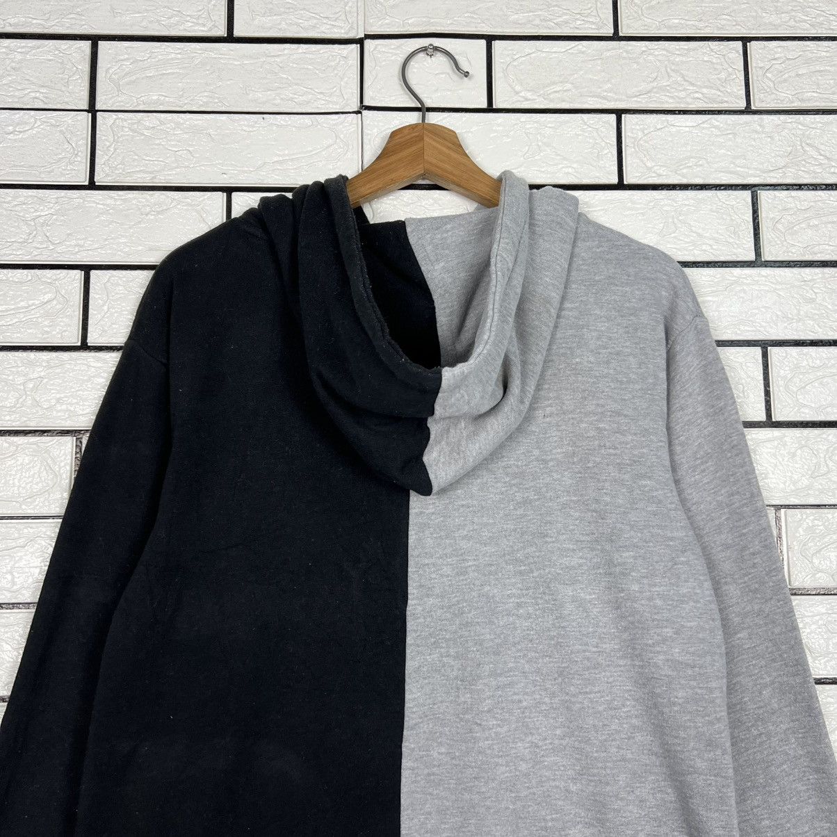 Japanese Brand IVANHOE COLLECTION Colorblock Pullover Hoodies #4211-C192 Size US L / EU 52-54 / 3 - 15 Thumbnail
