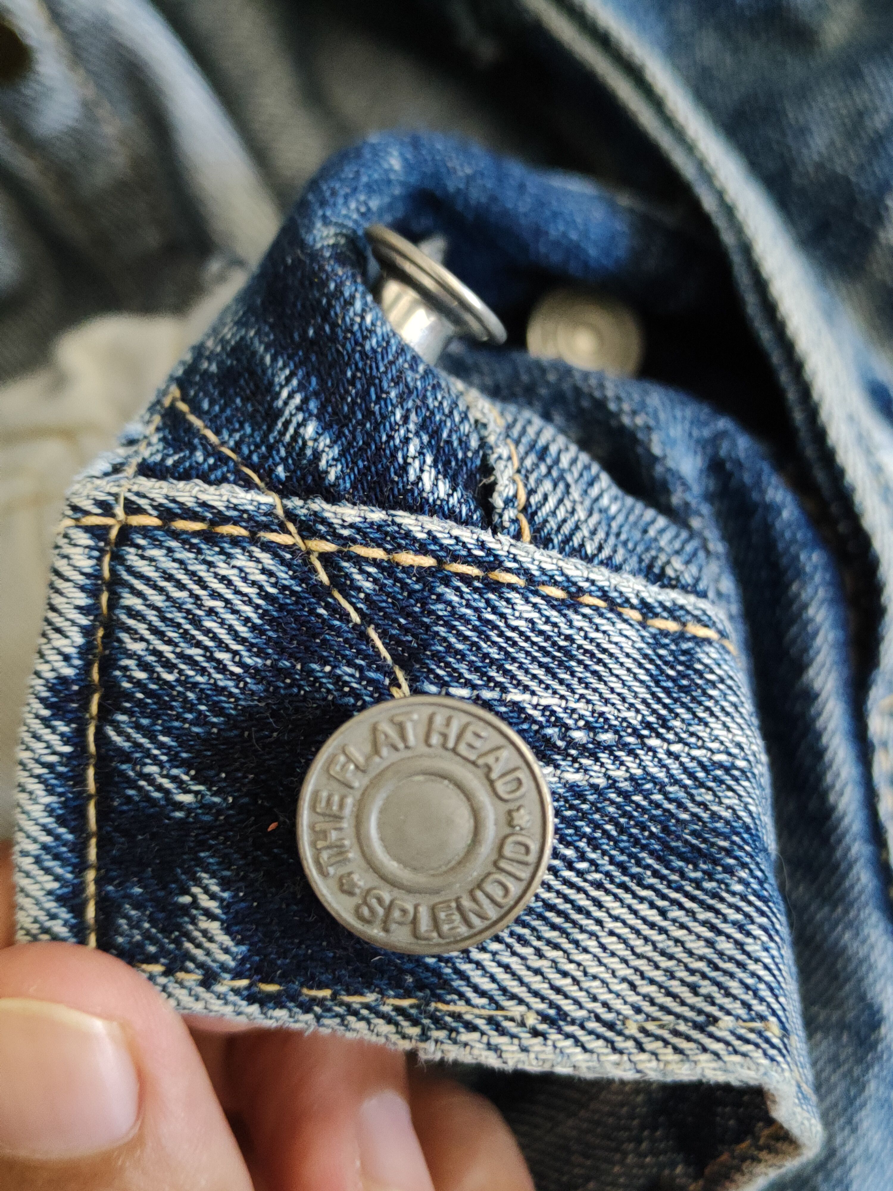 The Flat Head FlatHead C.T.F.H patchwork Selvedge sashiko denim #S1349DL Size US 32 / EU 48 - 19 Thumbnail