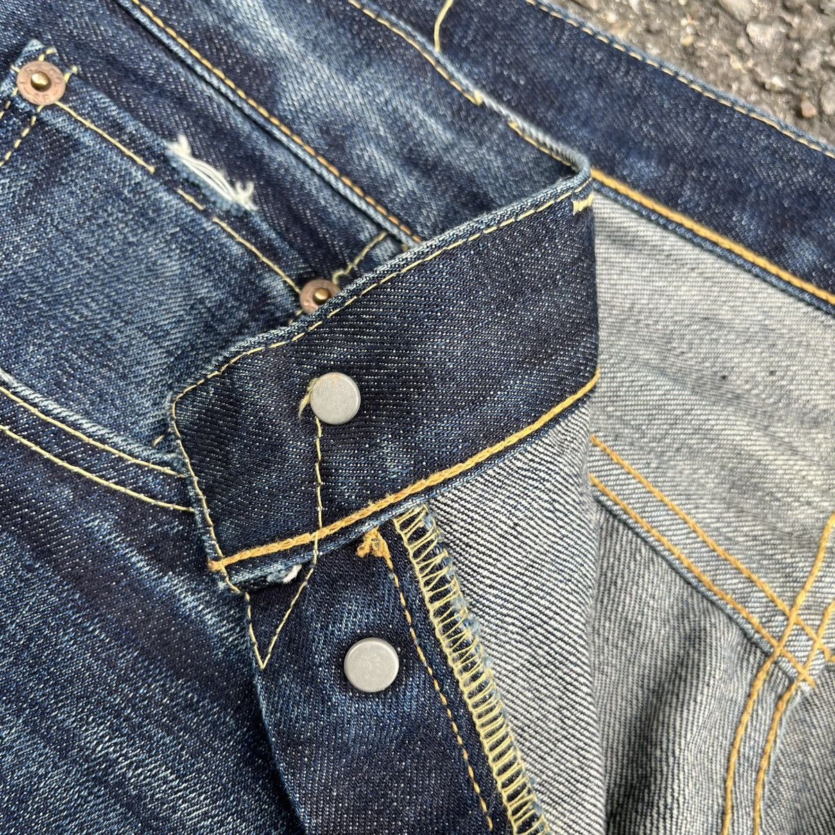 Levi's Vintage Clothing Levis LVC 501XX 66501 Big E Japan Selvedge Red Line Denim Size US 35 - 9 Thumbnail